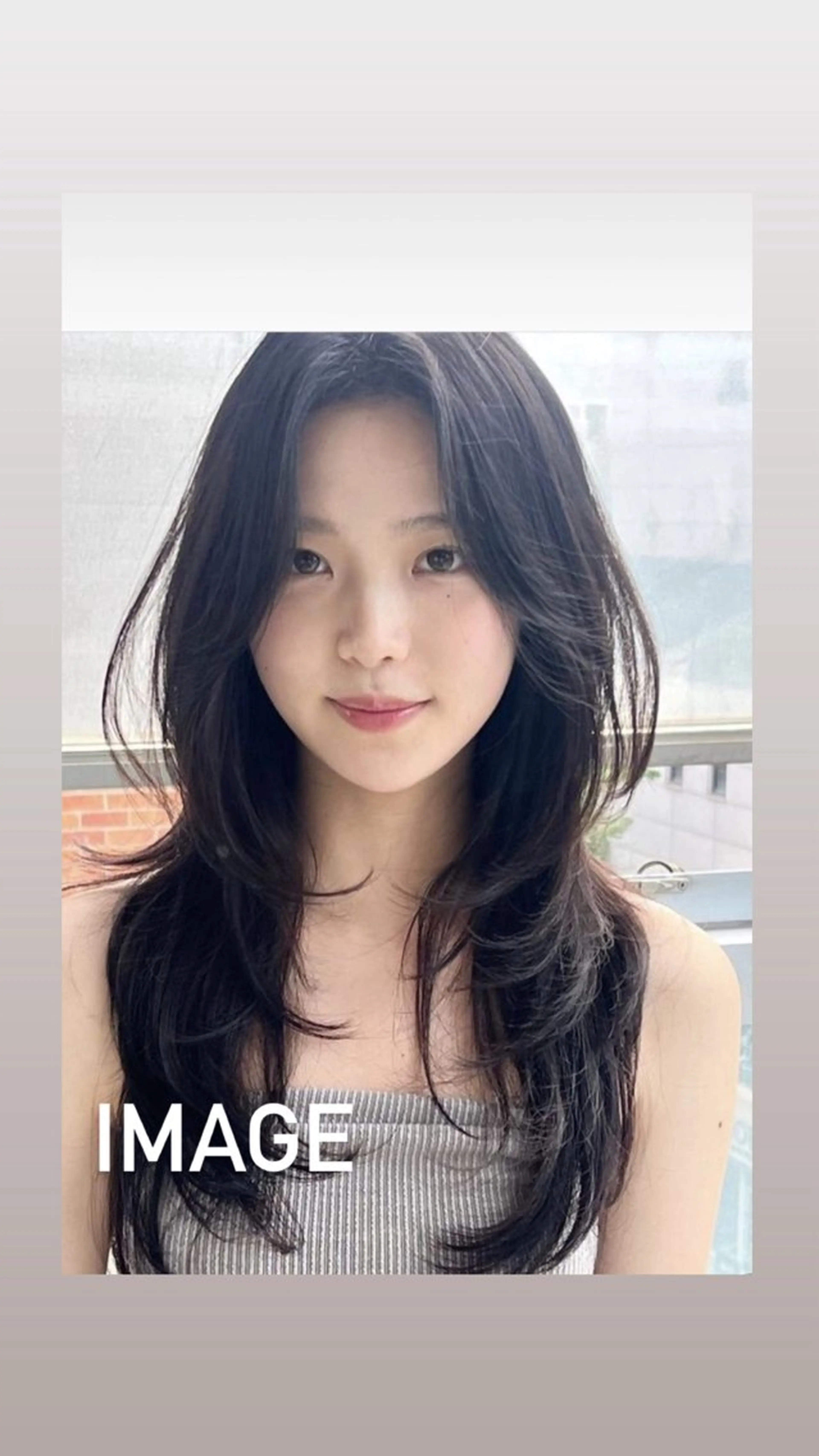 ロング カラー ハイレイヤー 韓国風ヘア レイヤーカット カット ヘアカラー トリートメント レイヤーカット🎀 kanaのヘアスタイル