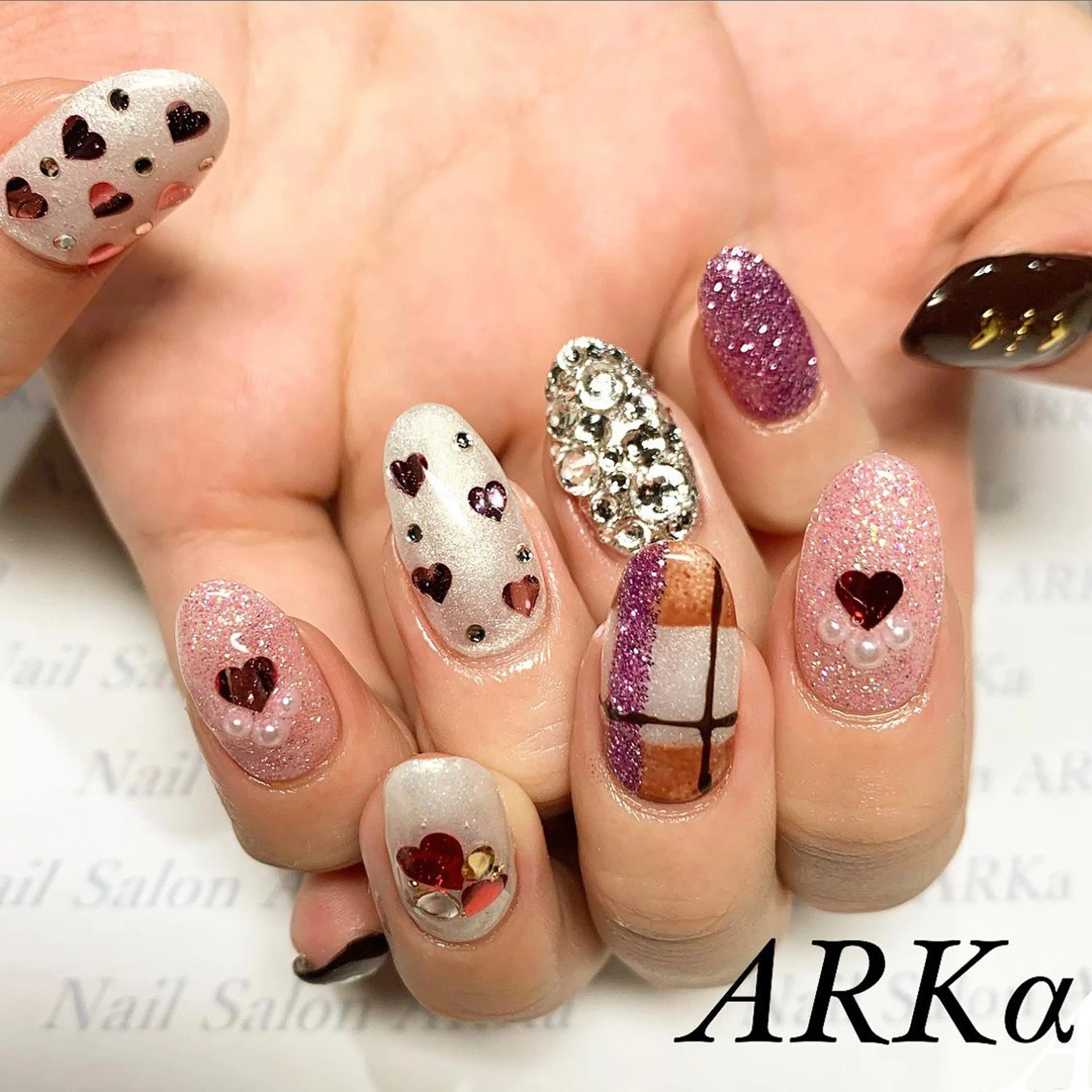 ネイル Nailsalon ARKαのネイルデザイン