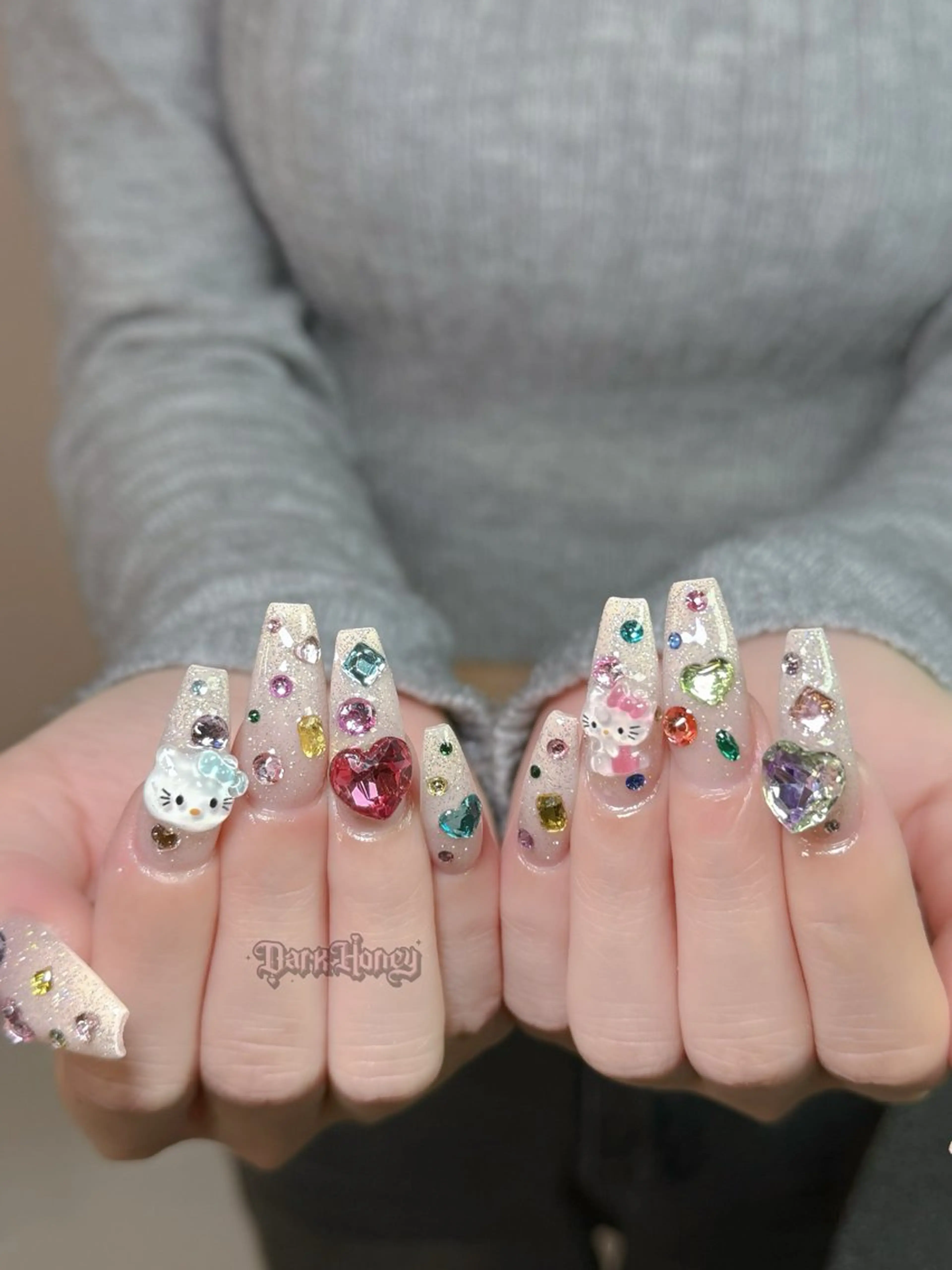 【新規スカルプオフ半額】Acrylic Sculpture✨スカルプ💅10本持ち込みやり放題🎀💖の写真