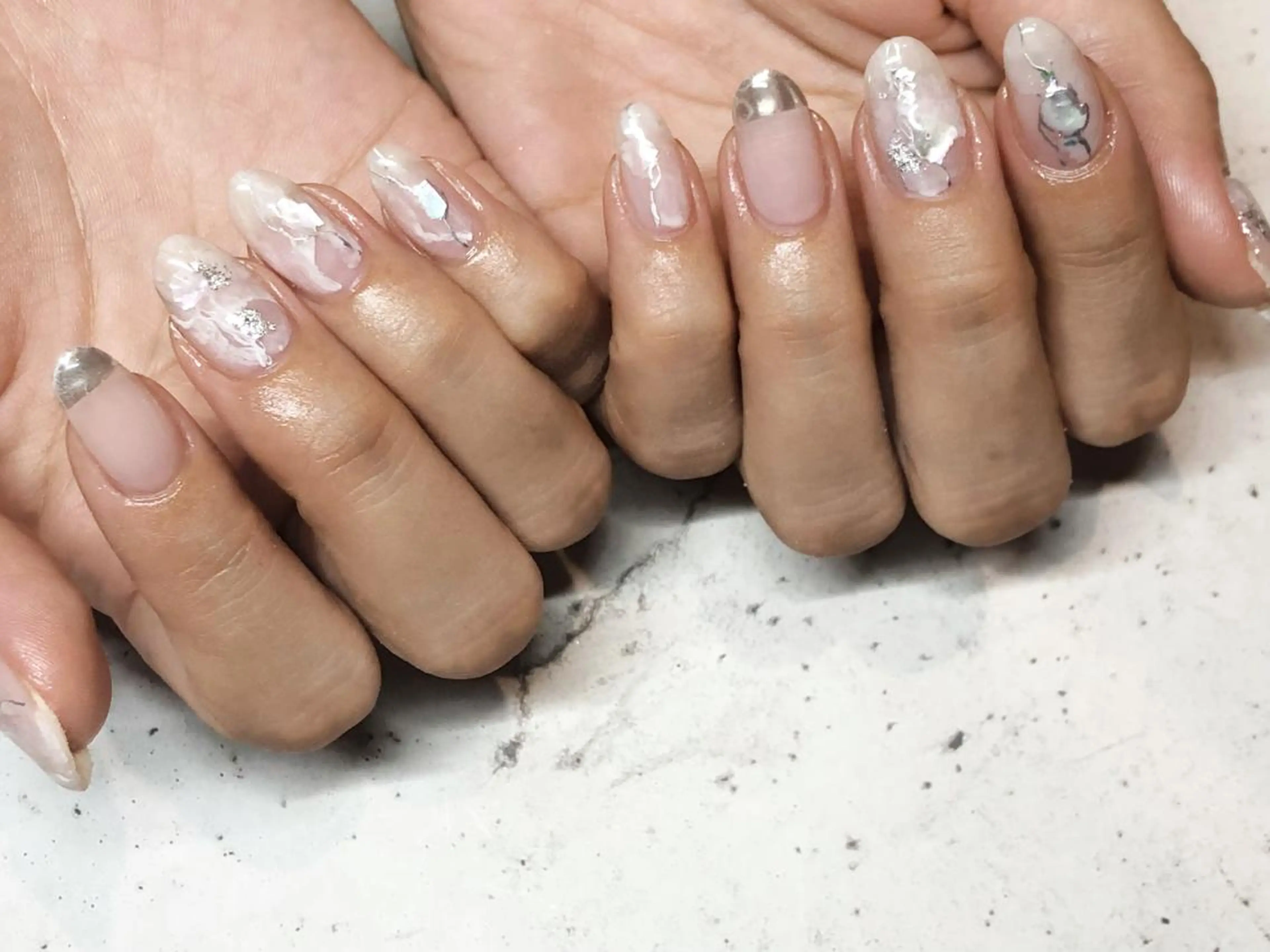 ネイル オフィスネイル ハンドネイル nail salon Lumiereのネイルデザイン