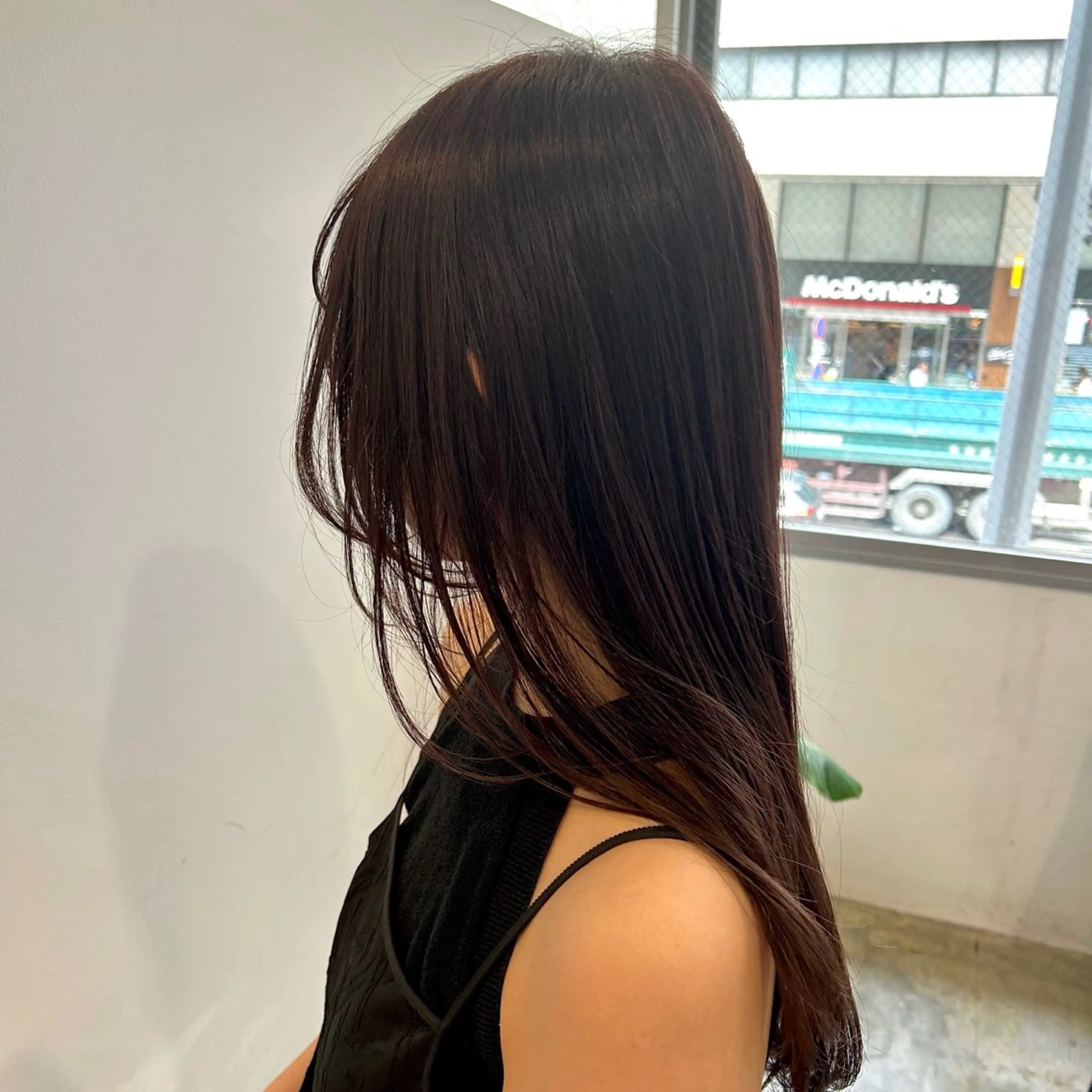ロング カラー muku所属・レディースカット モデル/ayunaのヘアスタイル