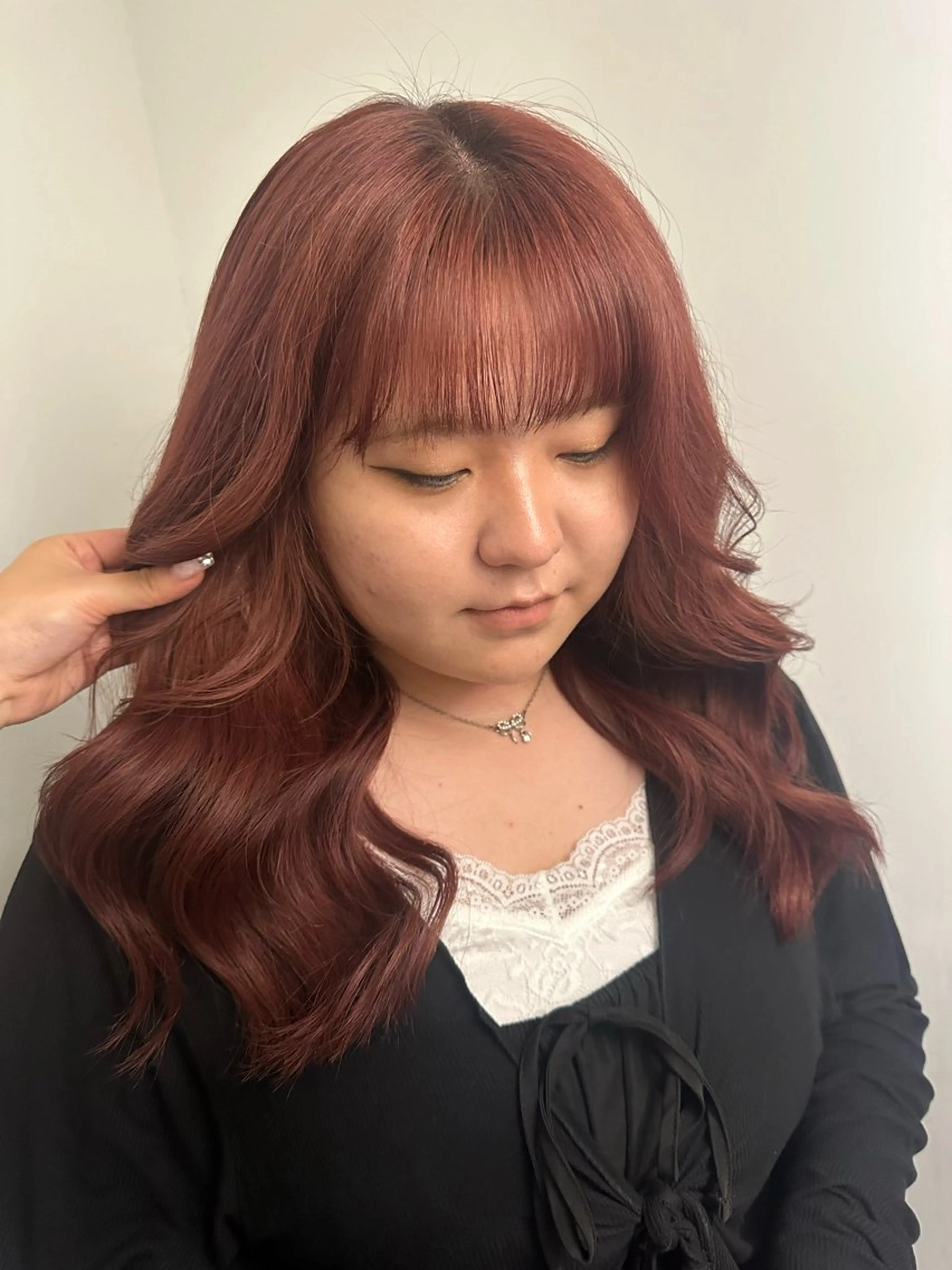 ロング カット ヘアカラー トリートメント Hana ハイトーン🕯🩰のヘアスタイル