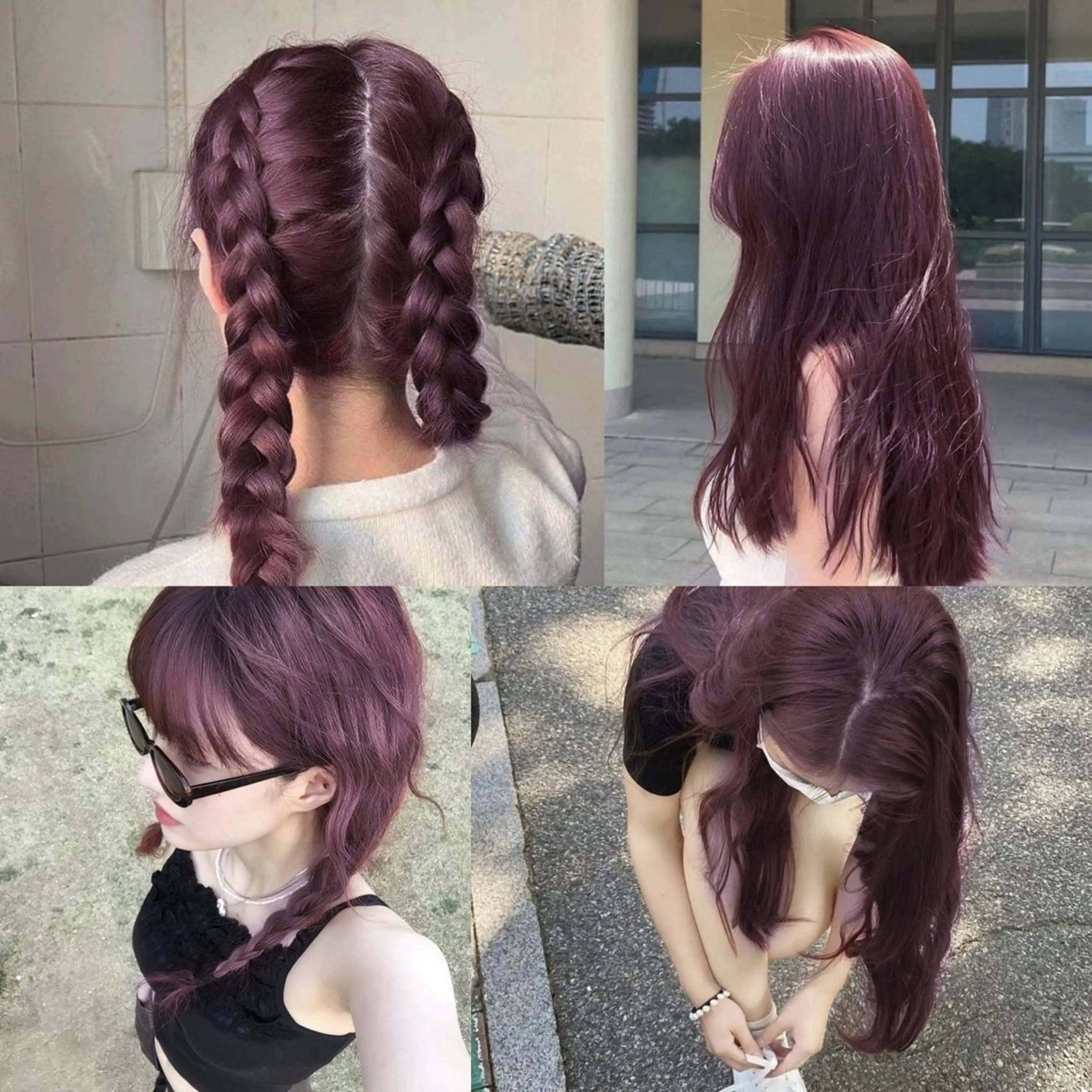 ロング ヘアカラー トリートメント ヘッドスパ ヘアセット *⋆꒰ঌまろやか暖色 ໒꒱⋆*まな🥣🪽のヘアスタイル