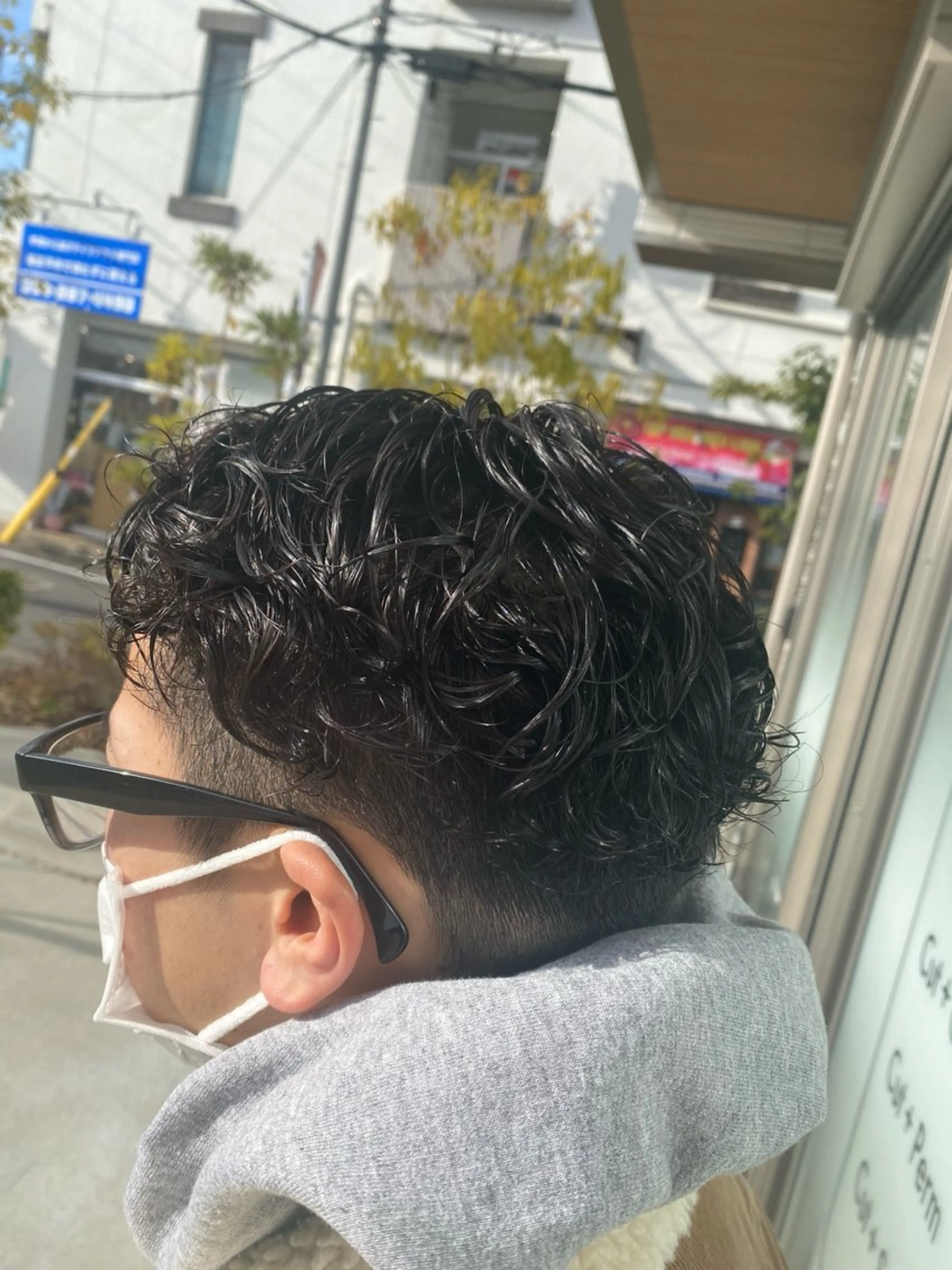 パーマ メンズ Sun.所属・Sun./山口市 三浦菜月のヘアスタイル
