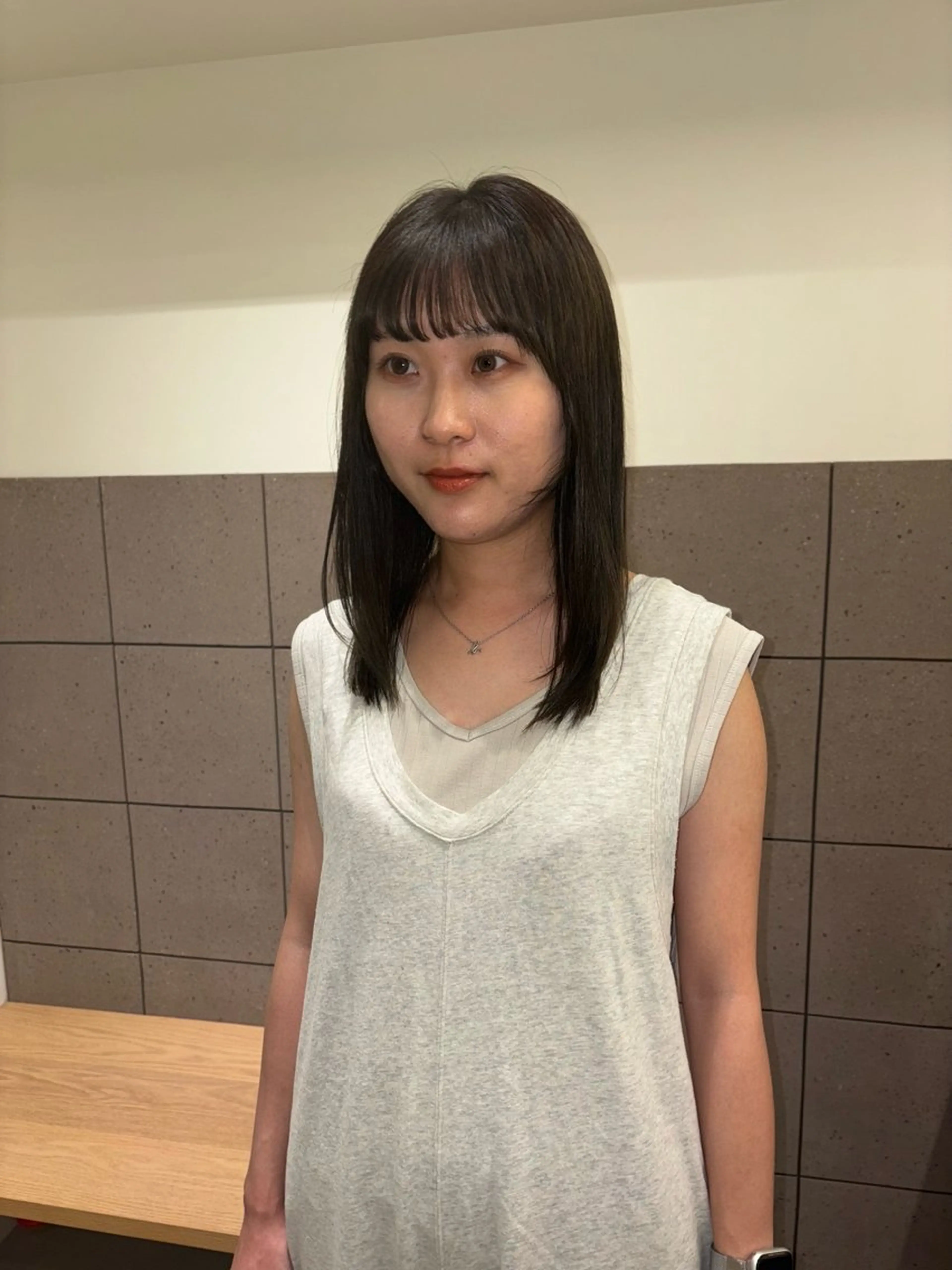 ロング カラー カット ヘアカラー トリートメント natsuki /HUI 金山のヘアスタイル