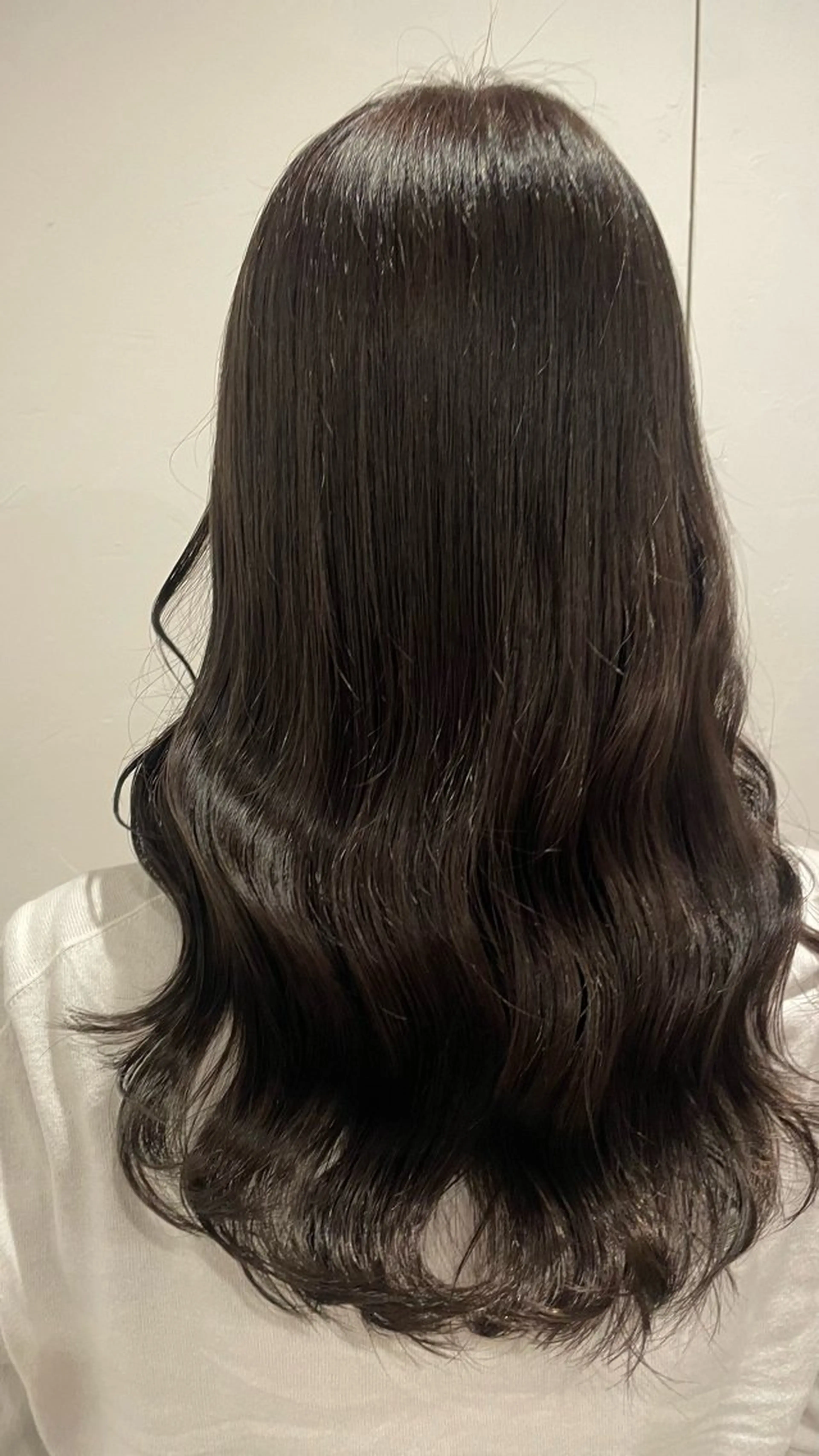 セミロング カラー ミルクティーベージュ 新潟万代/MANA♡のヘアスタイル