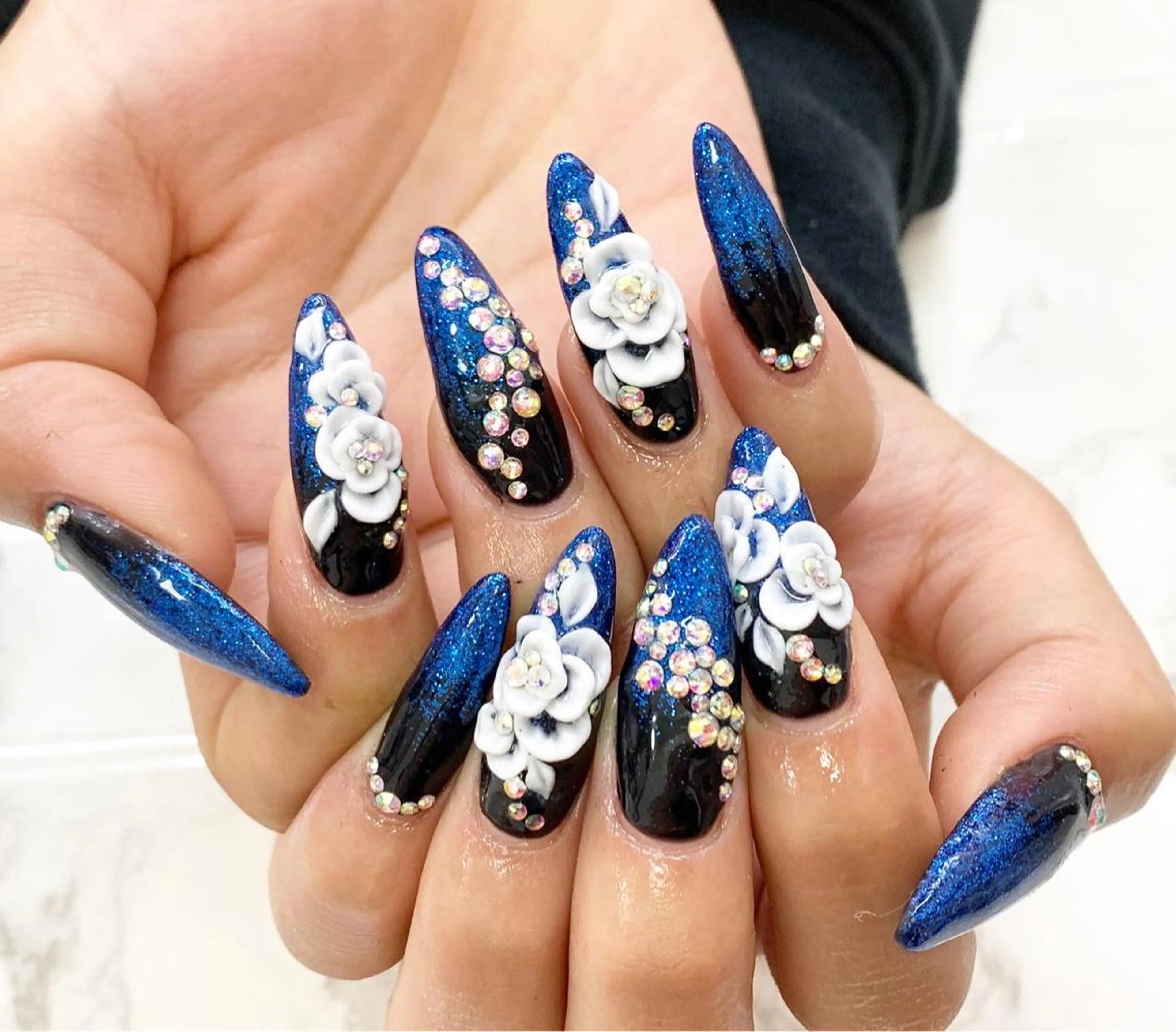ロング カラー キッズ ネイル NAILSGOGO shibuyaのネイルデザイン