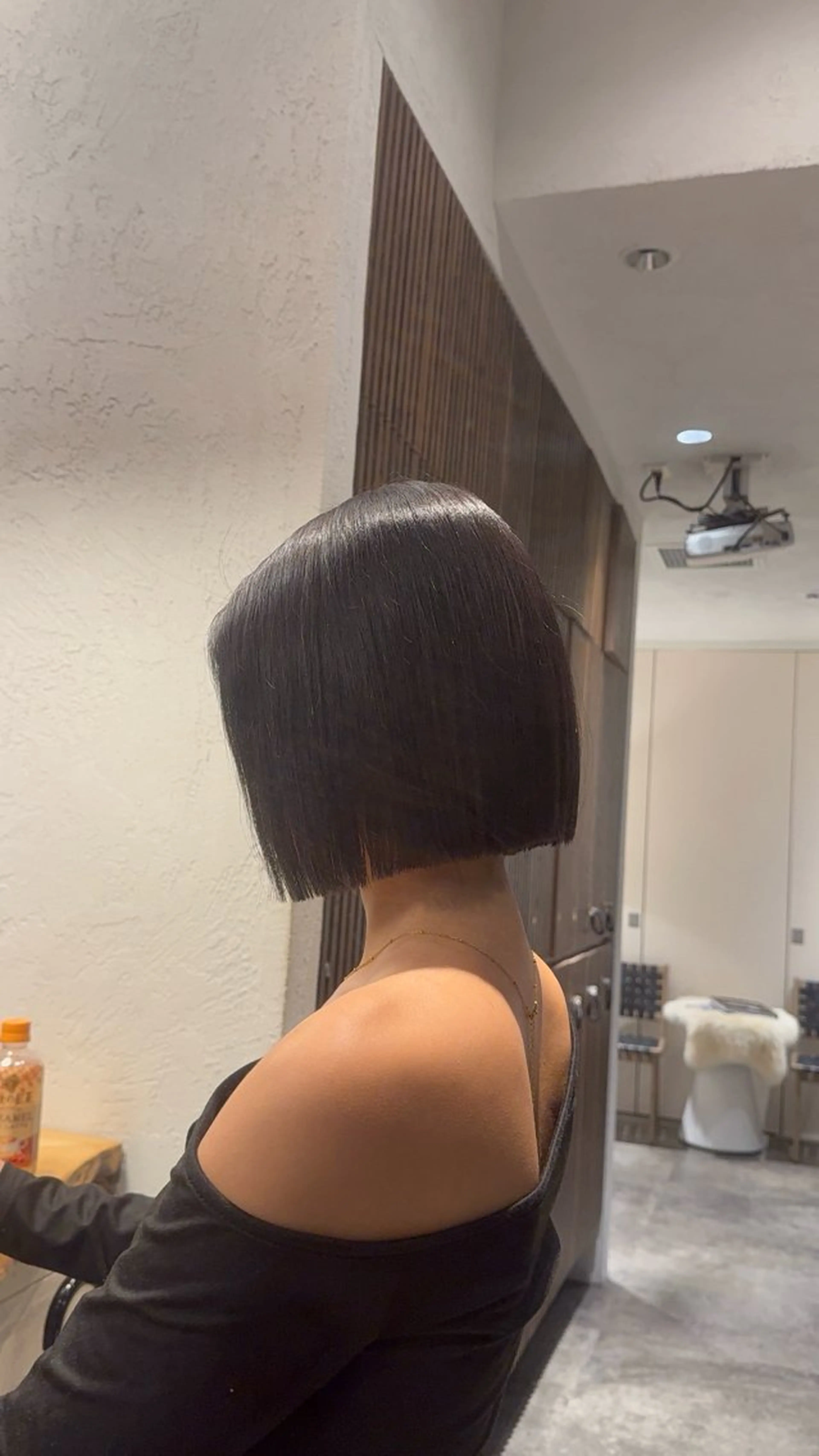 ショート ボブレイヤー ボブ くびれヘア レイヤーカット 似合わせカット HAVANA 渋谷所属・渋谷/韓国レイヤー/ 艶髪/フェード/千尋のヘアスタイル