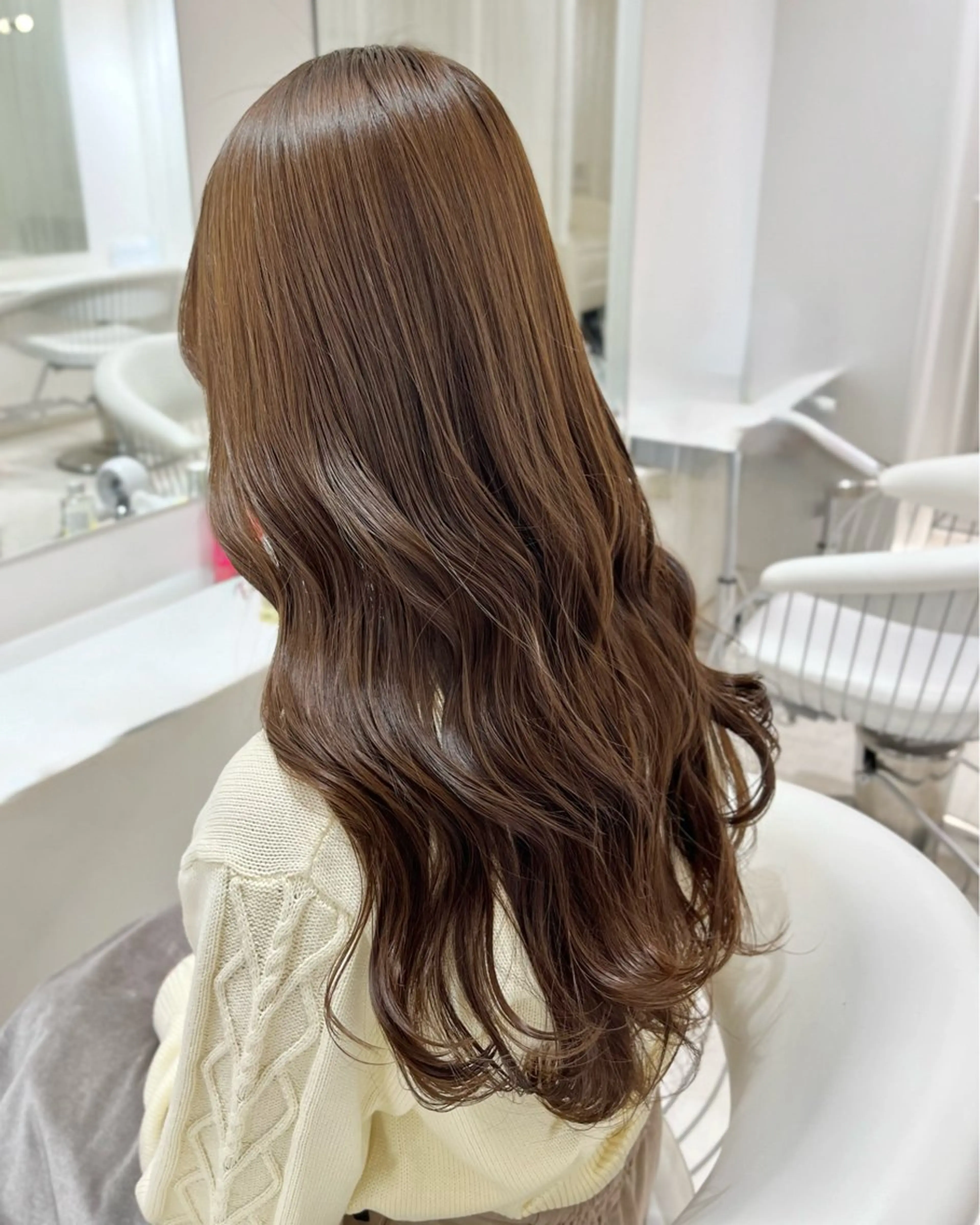 ロング カラー ヘアカラー ParveMix￤ 🩰‎🤍大賀さつきのヘアスタイル