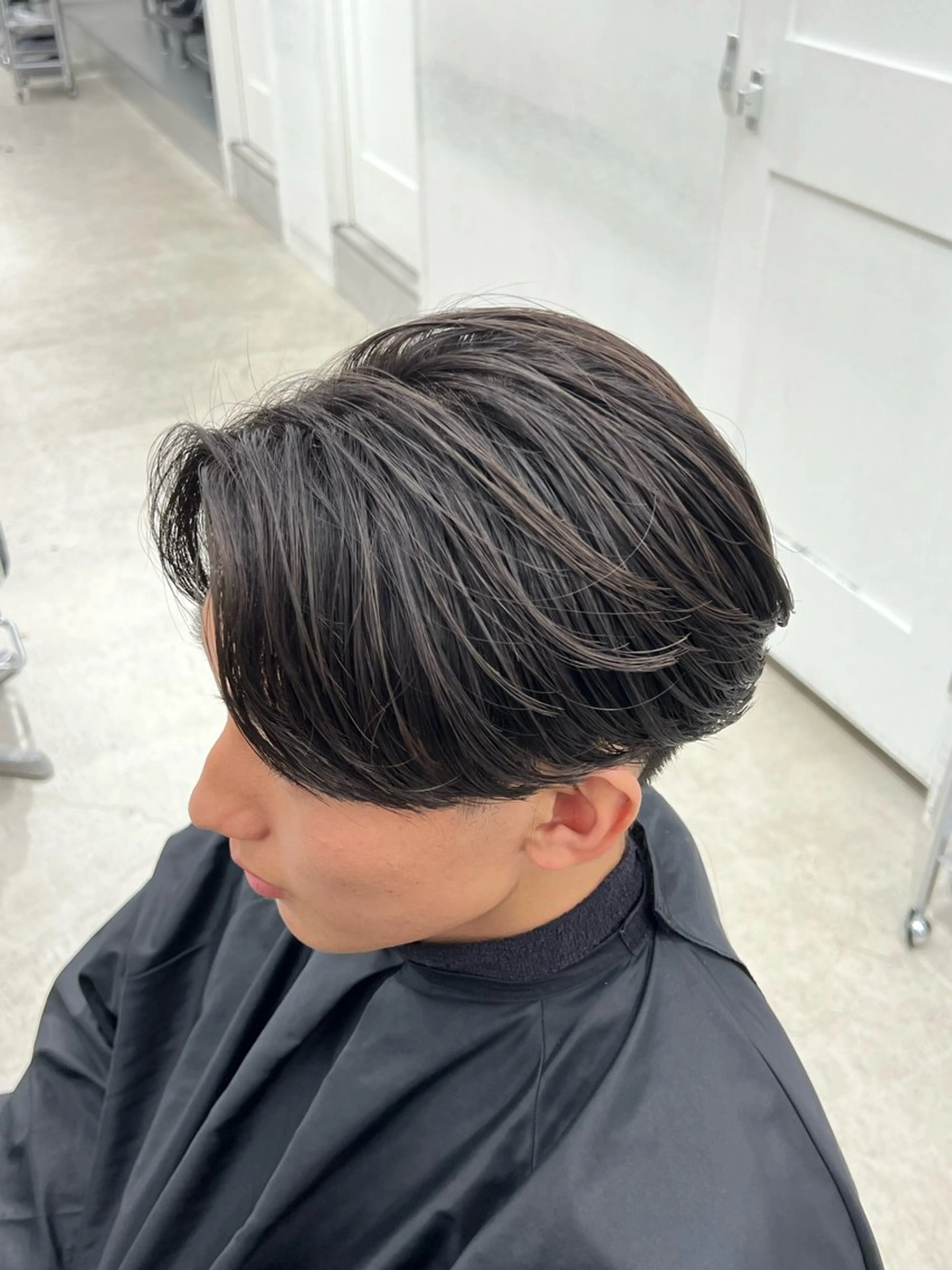 ショート パーマ メンズ メンズパーマ 縮毛矯正 ストレートパーマ 楽斗/メンズパーマ /シャドウパーマのヘアスタイル