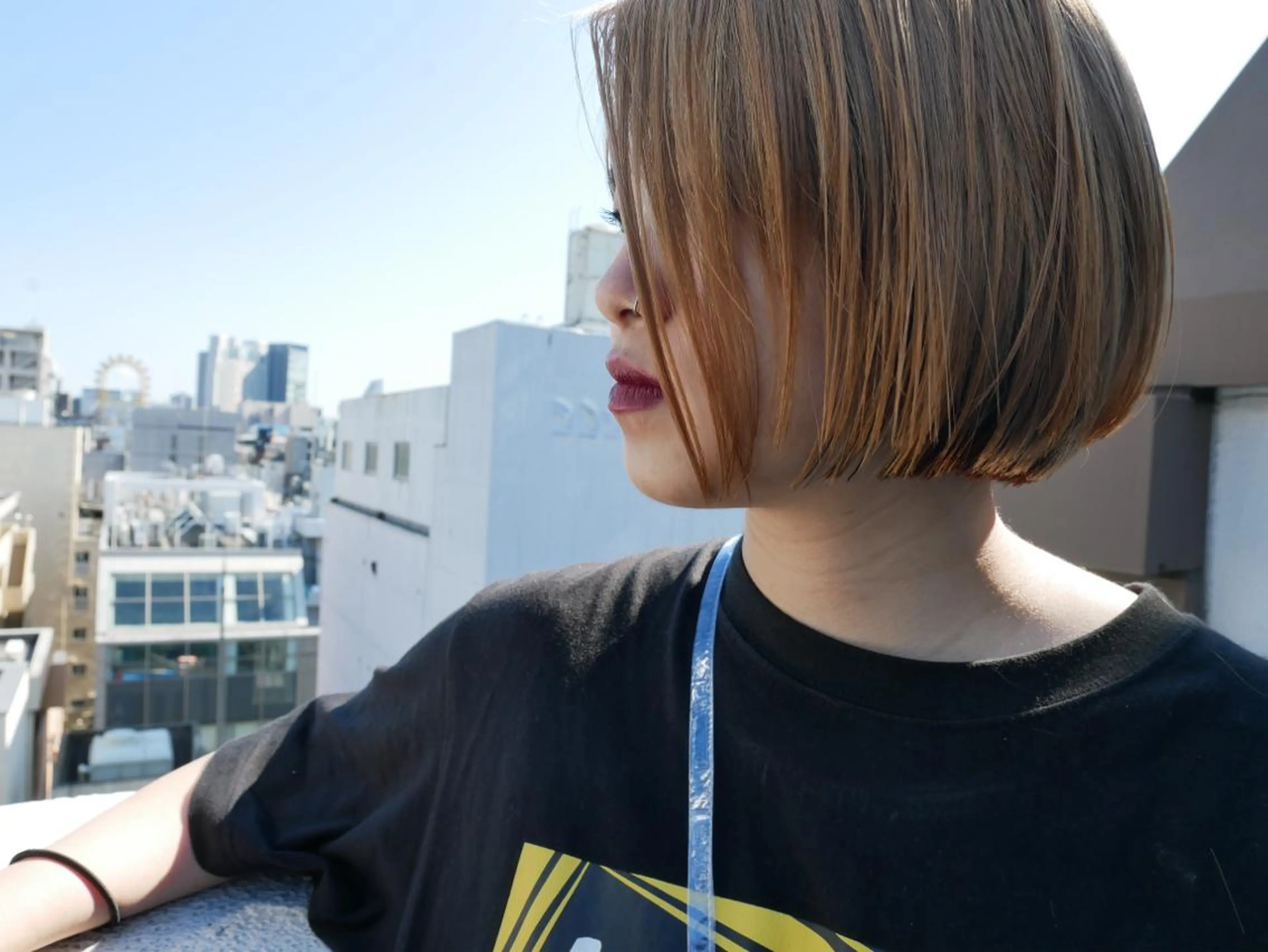 ショート カラー 片山美穂 心斎橋・北堀江のヘアスタイル