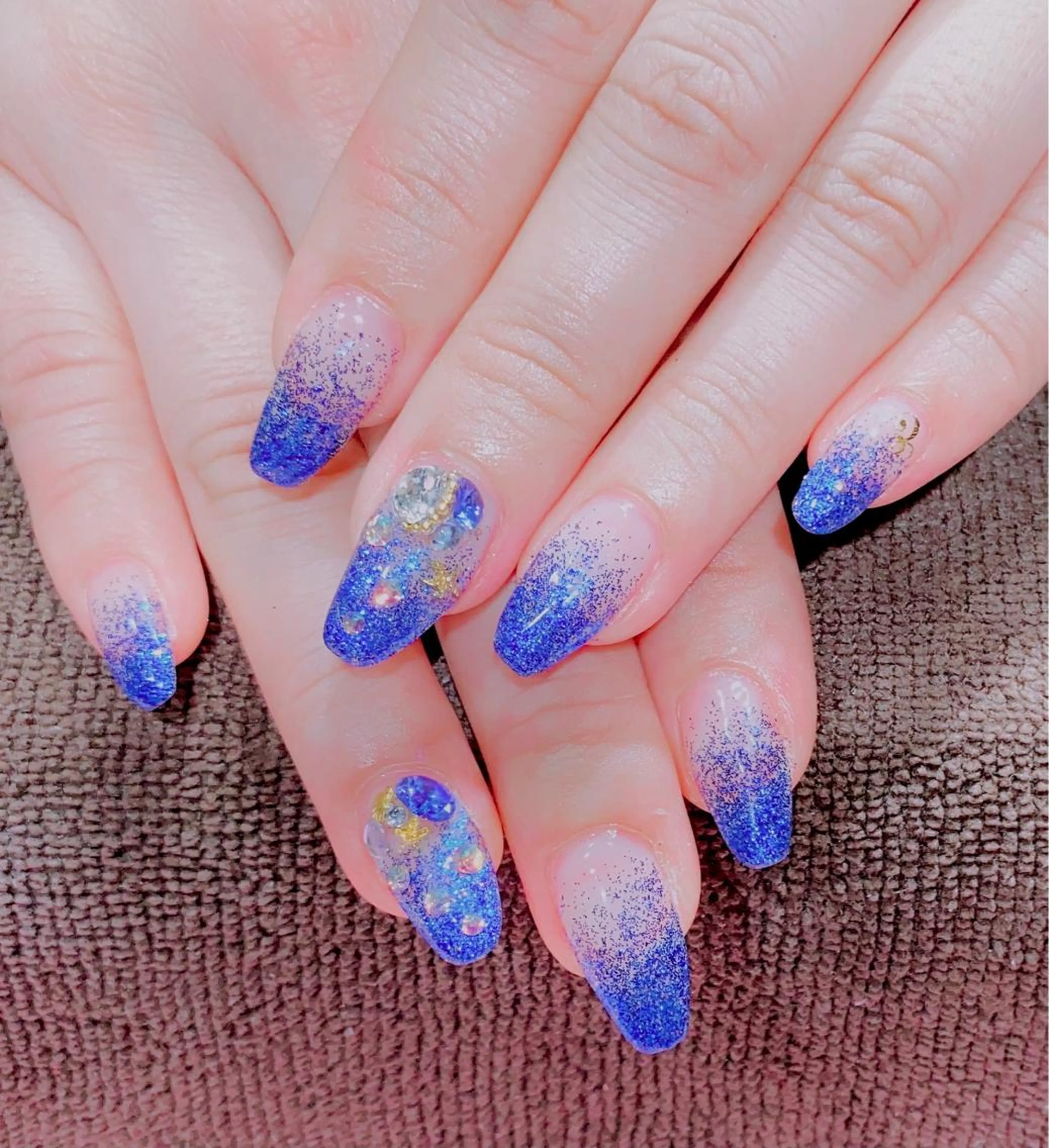 ネイル キラキラネイル VIST☆ ｍａｍｉのネイルデザイン
