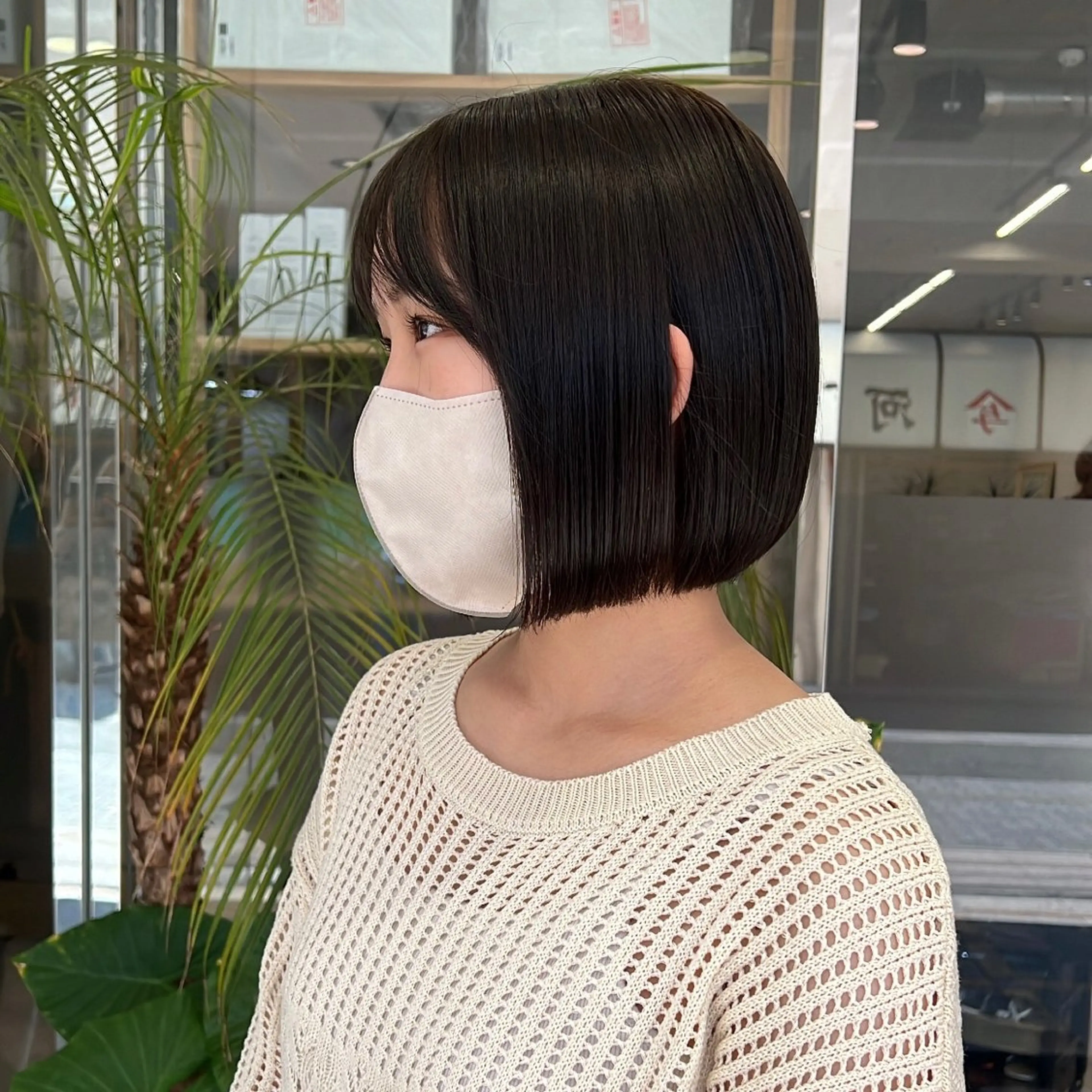 ショート ボブ カット 透明感カラー/ボブ / MARIE🍇のヘアスタイル