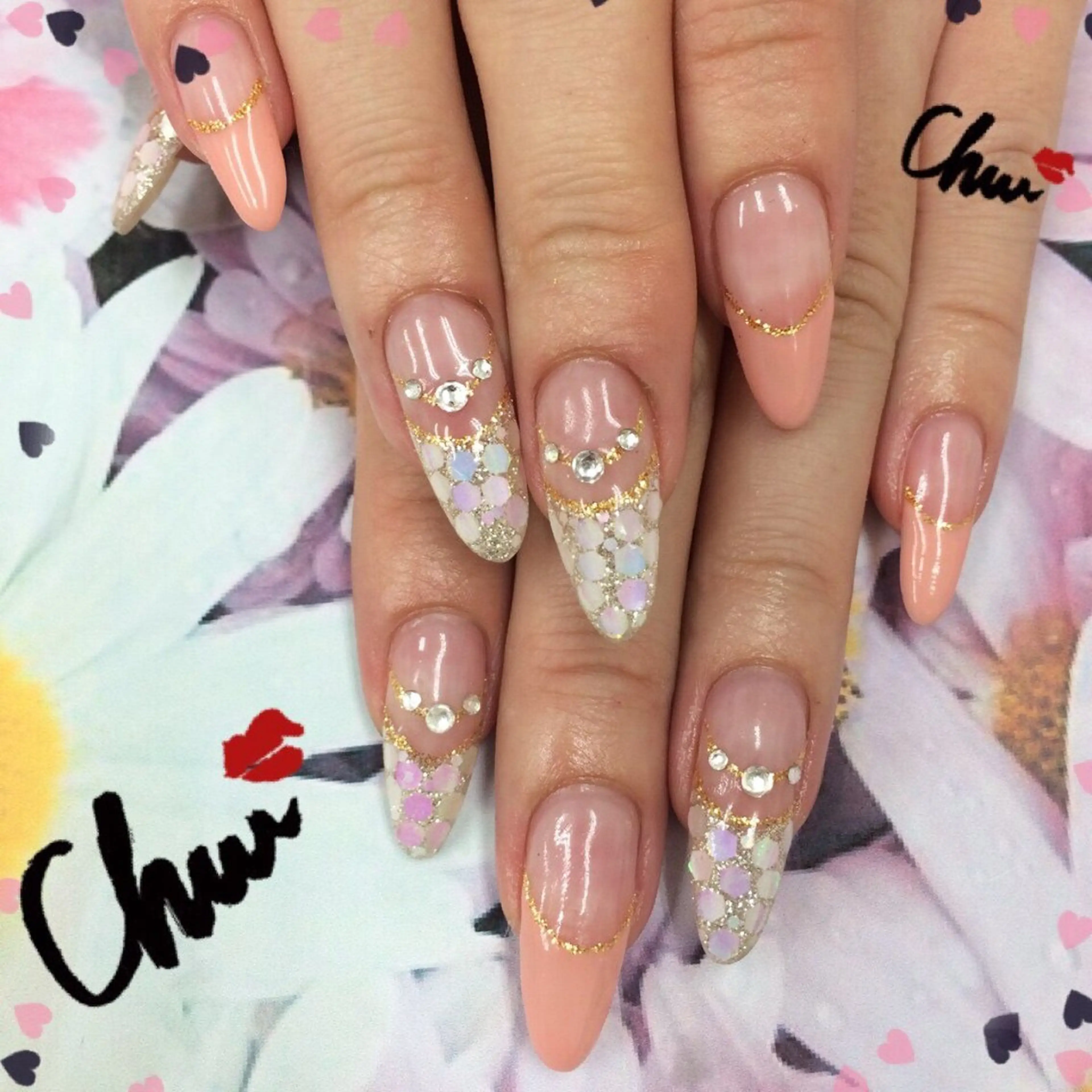 ネイル 持ち込み 梅島のネイル屋さん所属・梅島の ネイル屋さんのネイルデザイン