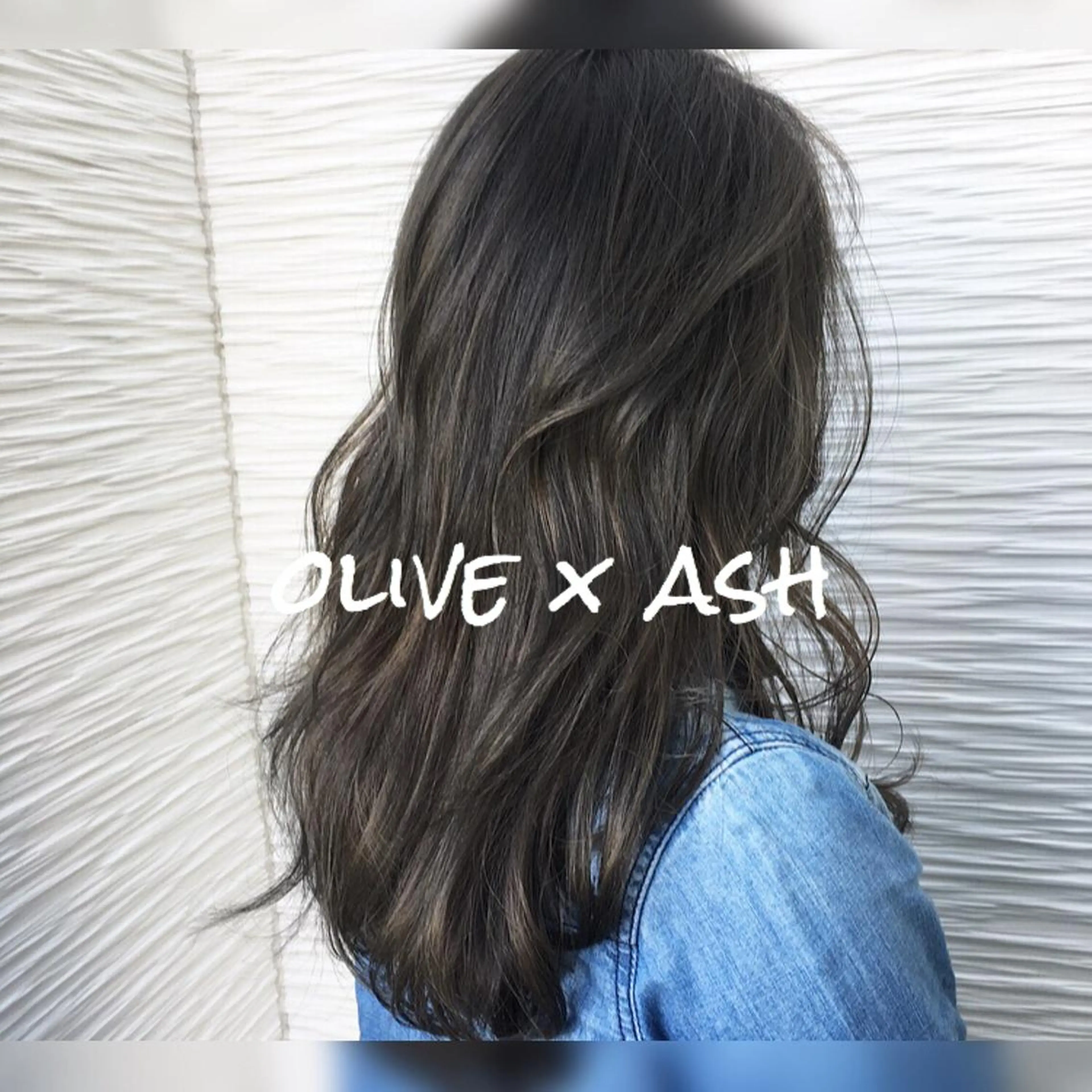 ロング カラー アッシュ ベージュカラー オリーブアッシュ オレンジ 【浜松・豊橋】 ニシモトのヘアスタイル