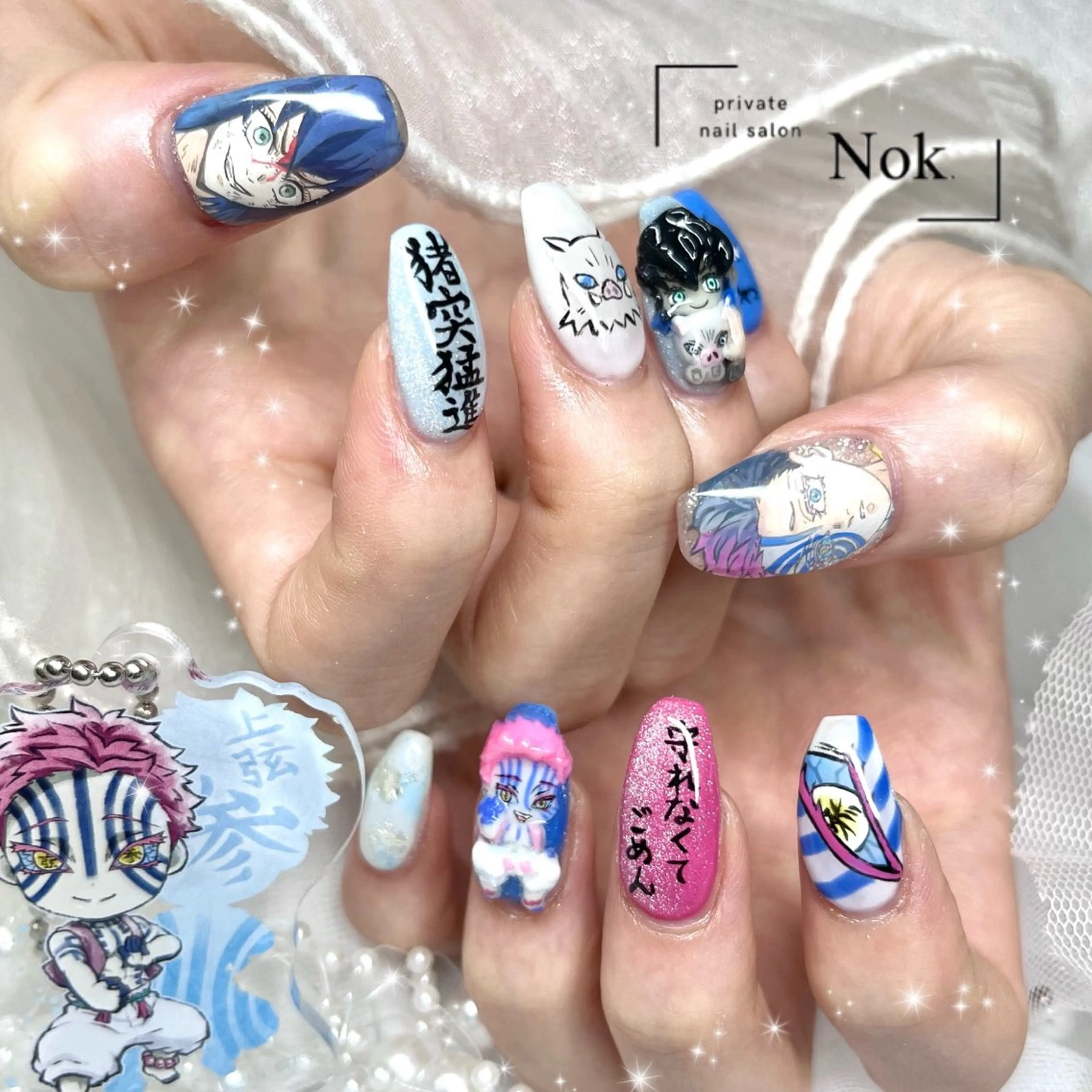 ネイル ハンドネイル 池袋痛ネイル Nok. 渡辺のネイルデザイン