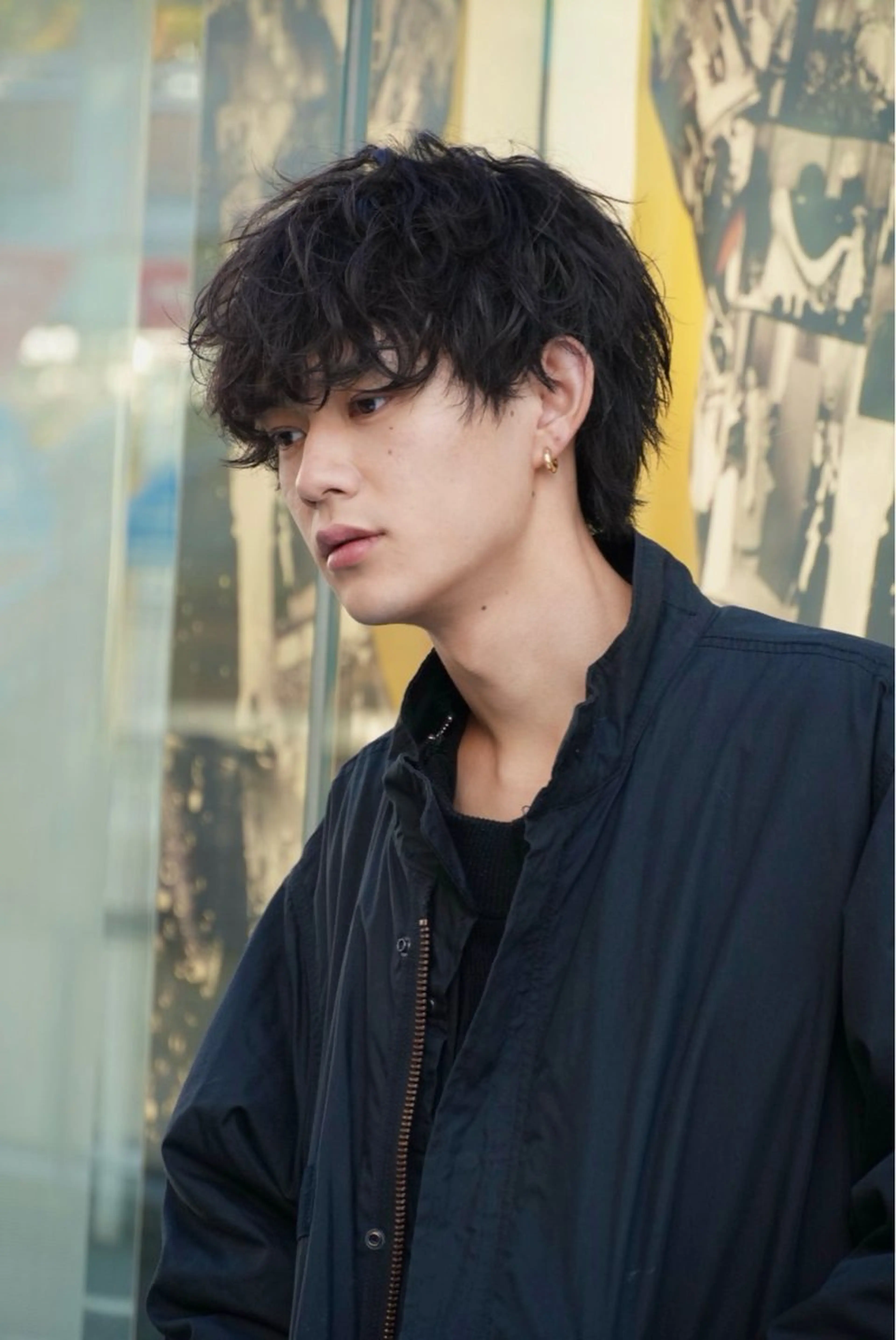ショート パーマ メンズ カット パーマ トリートメント ヘアセット 美容師歴6年 fifth前比嘉💥のヘアスタイル