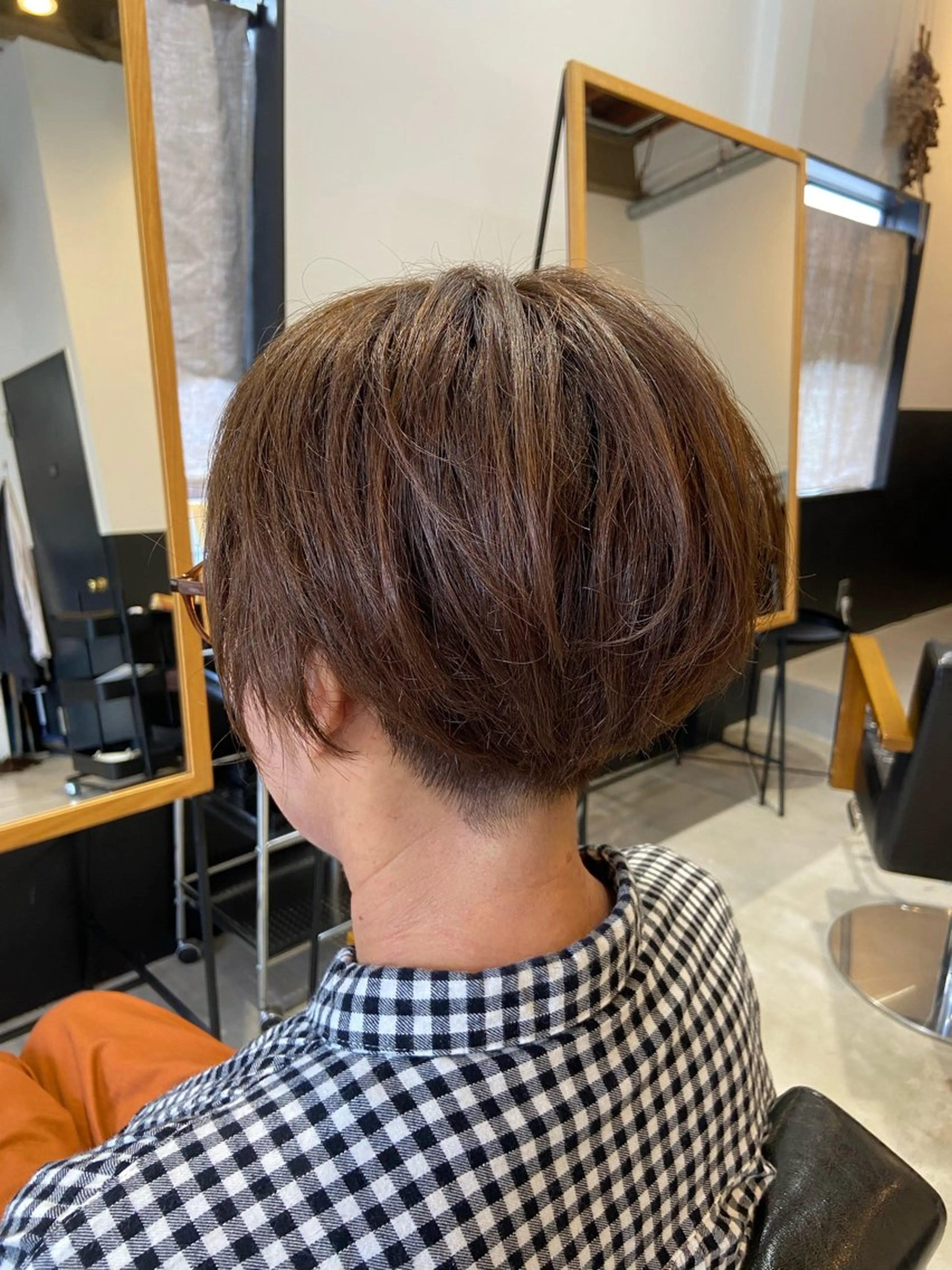ショート ショートヘア hair salon TOKUNAGA所属・💫縮毛矯正/ カット💫徳永あい子のヘアスタイル