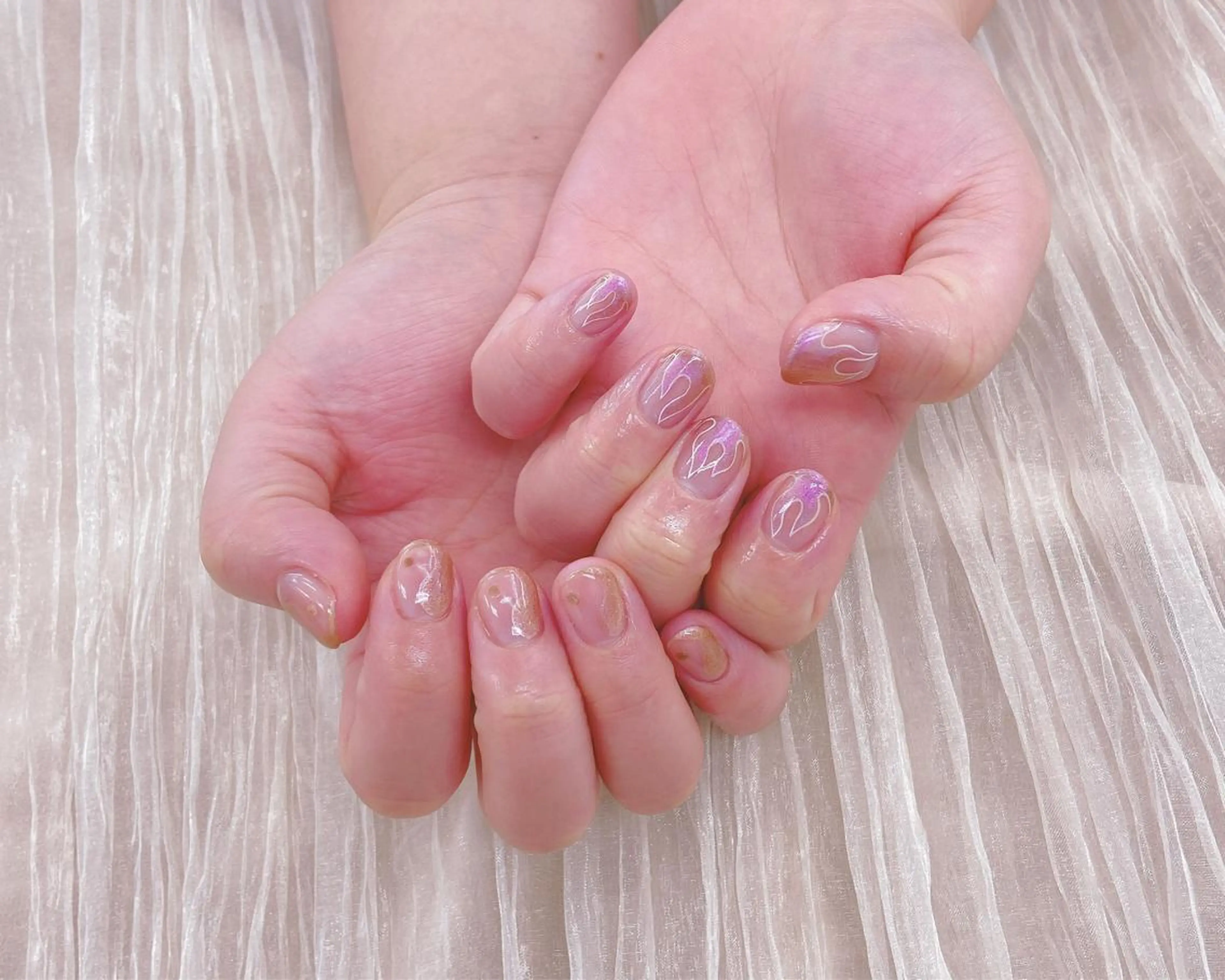 ネイル マグネットネイル ネイリスト あこのネイルデザイン