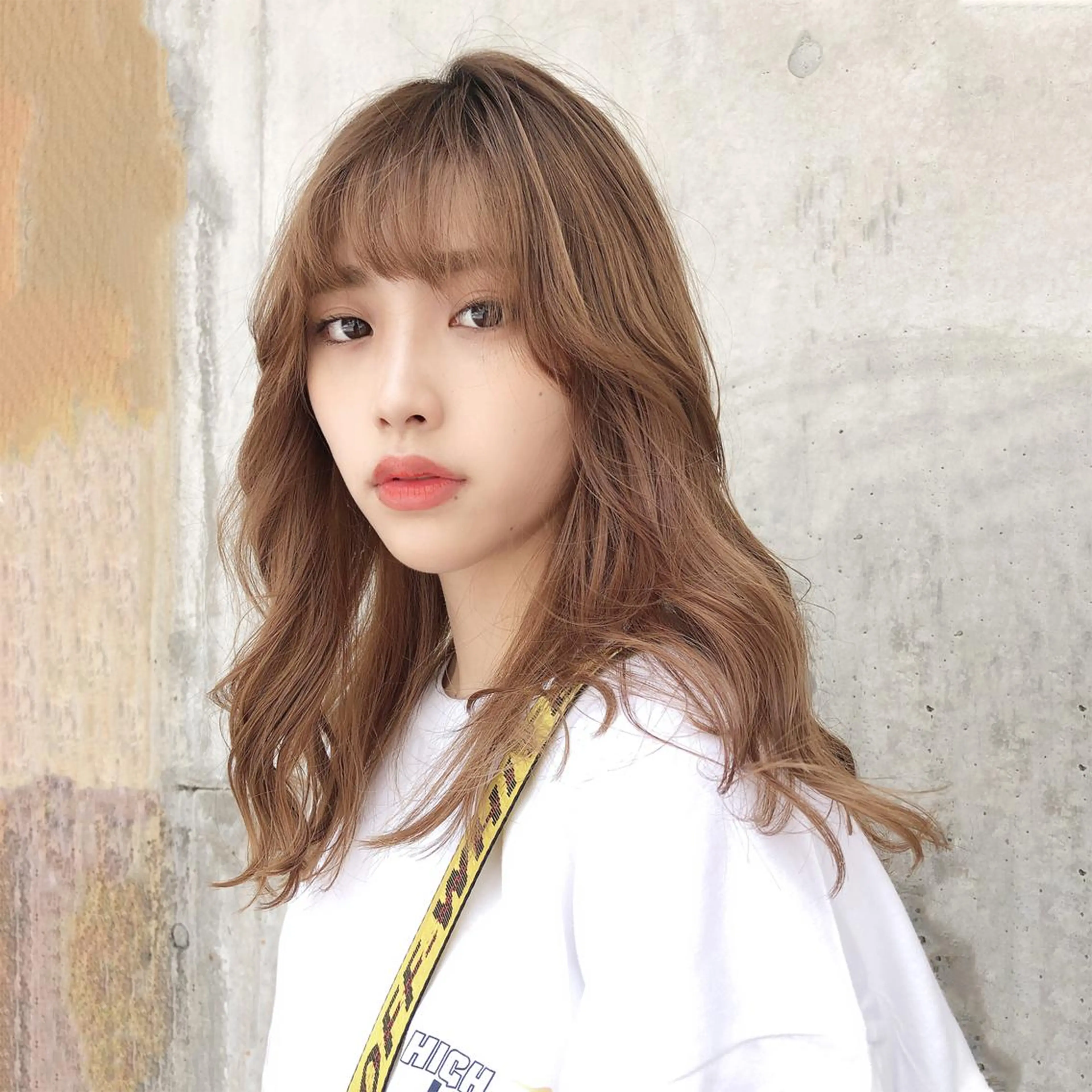 ロング カラー パーマ ヘアアレンジ パーマ ITbyALBUM 松戸のヘアスタイル
