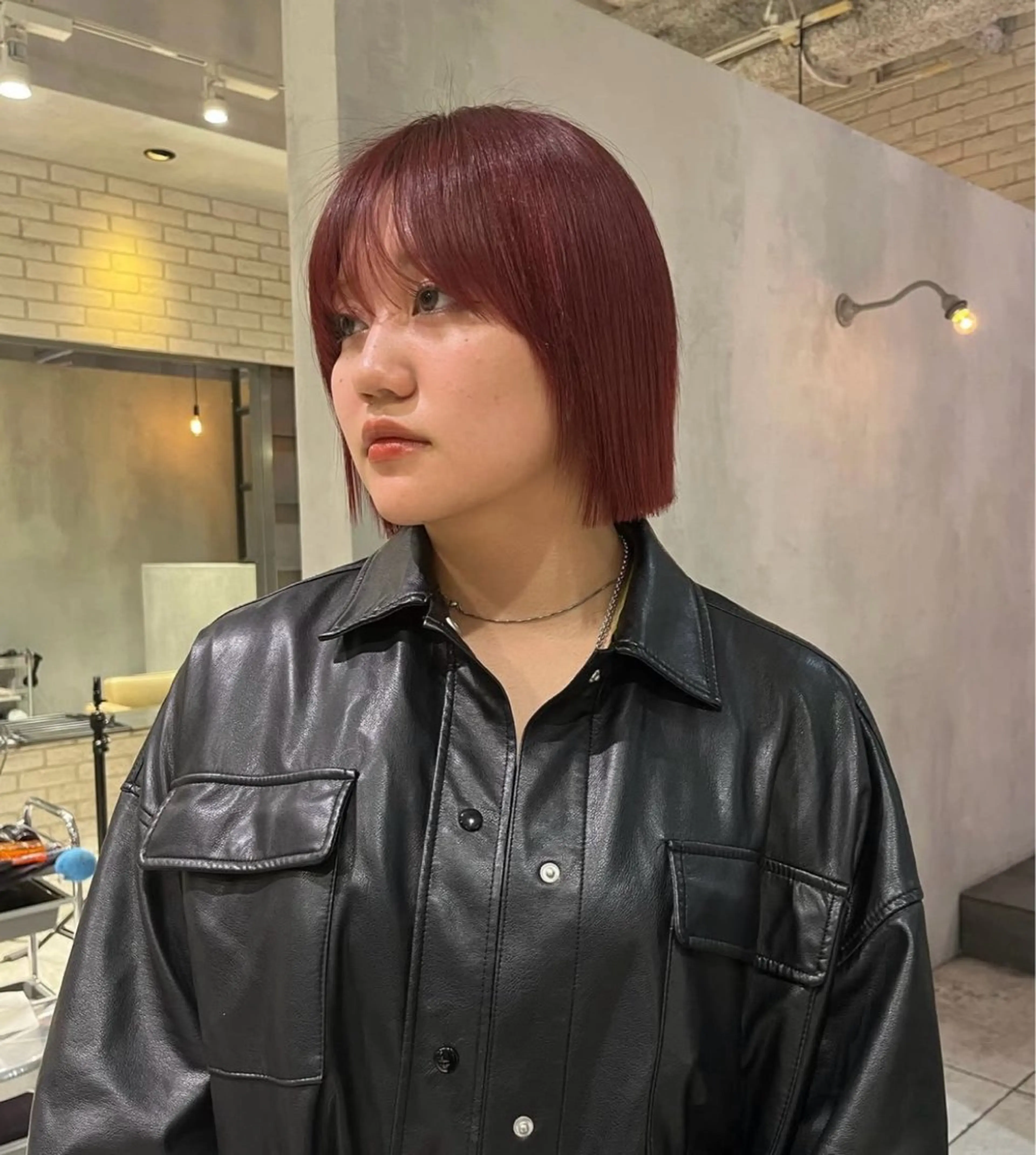 【iato指名限定クーポン】✨トレンドボブヘアー✨×🍒似合わせカラー🍒×うる艶トリートメント🎈の写真