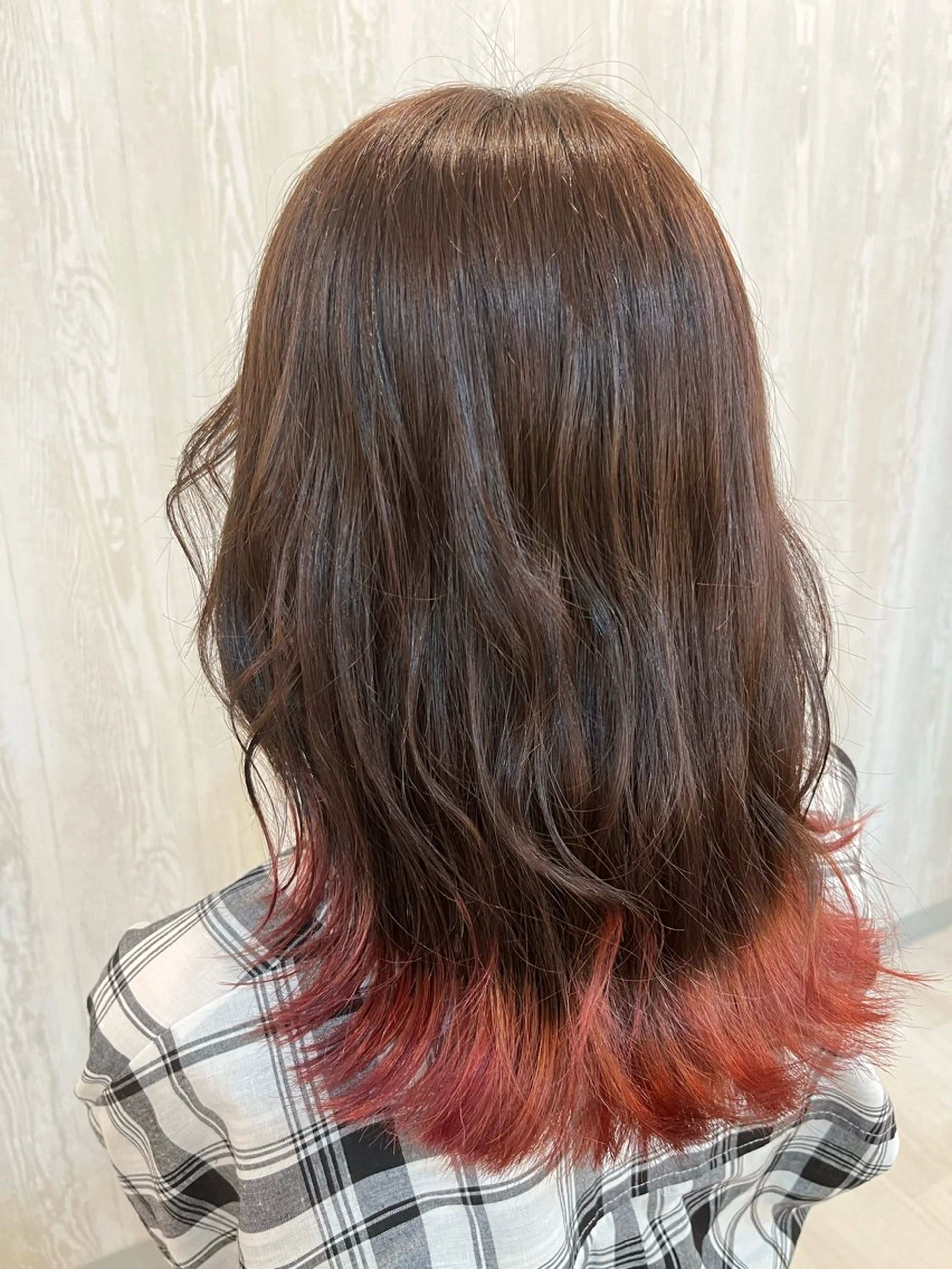 セミロング 💖縮毛矯正 💖　MISAKIのヘアスタイル