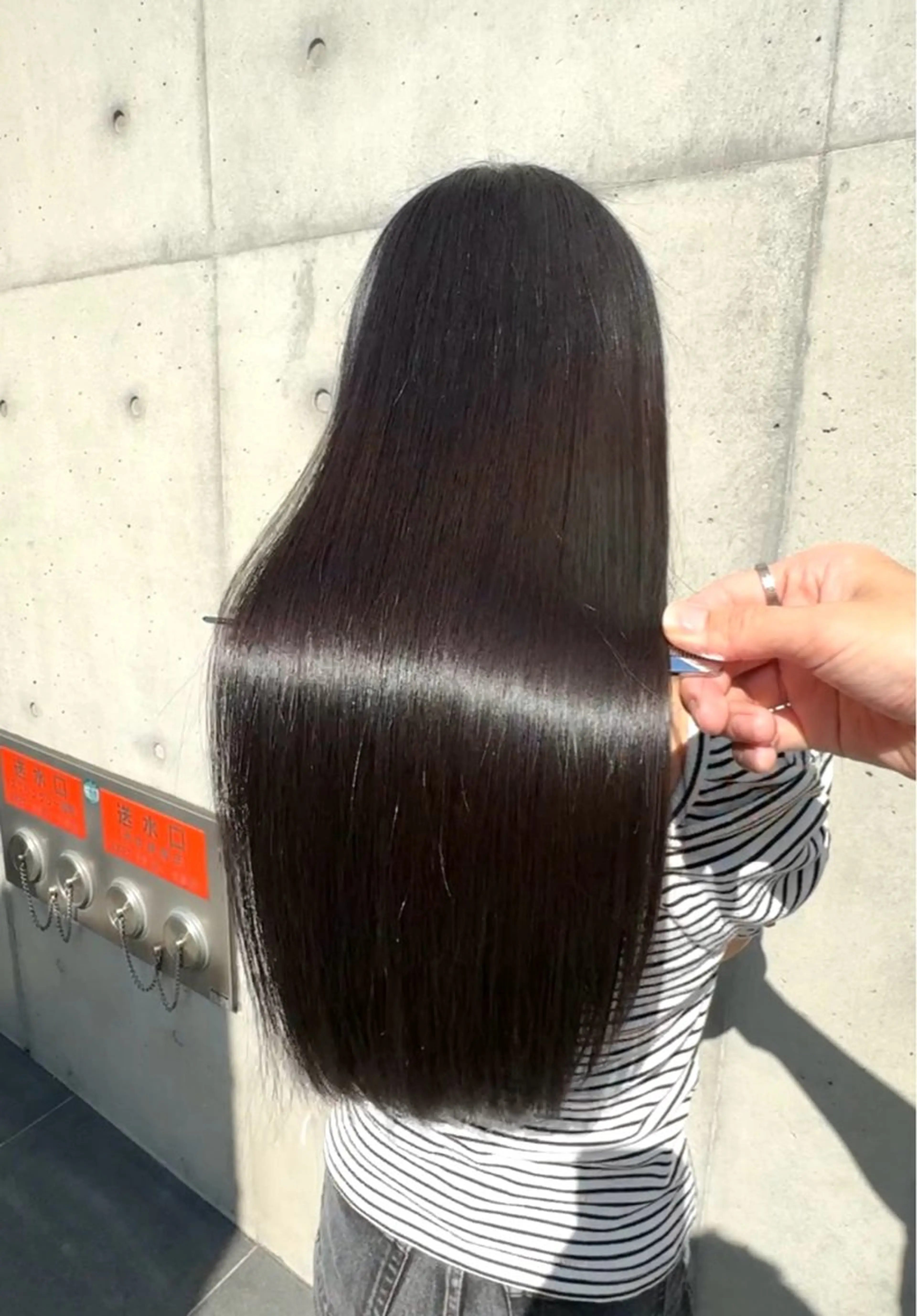 ロング 髪質改善 tumu・【ツム】髪質改善サロン所属・髪質改善 原田大樹のヘアスタイル
