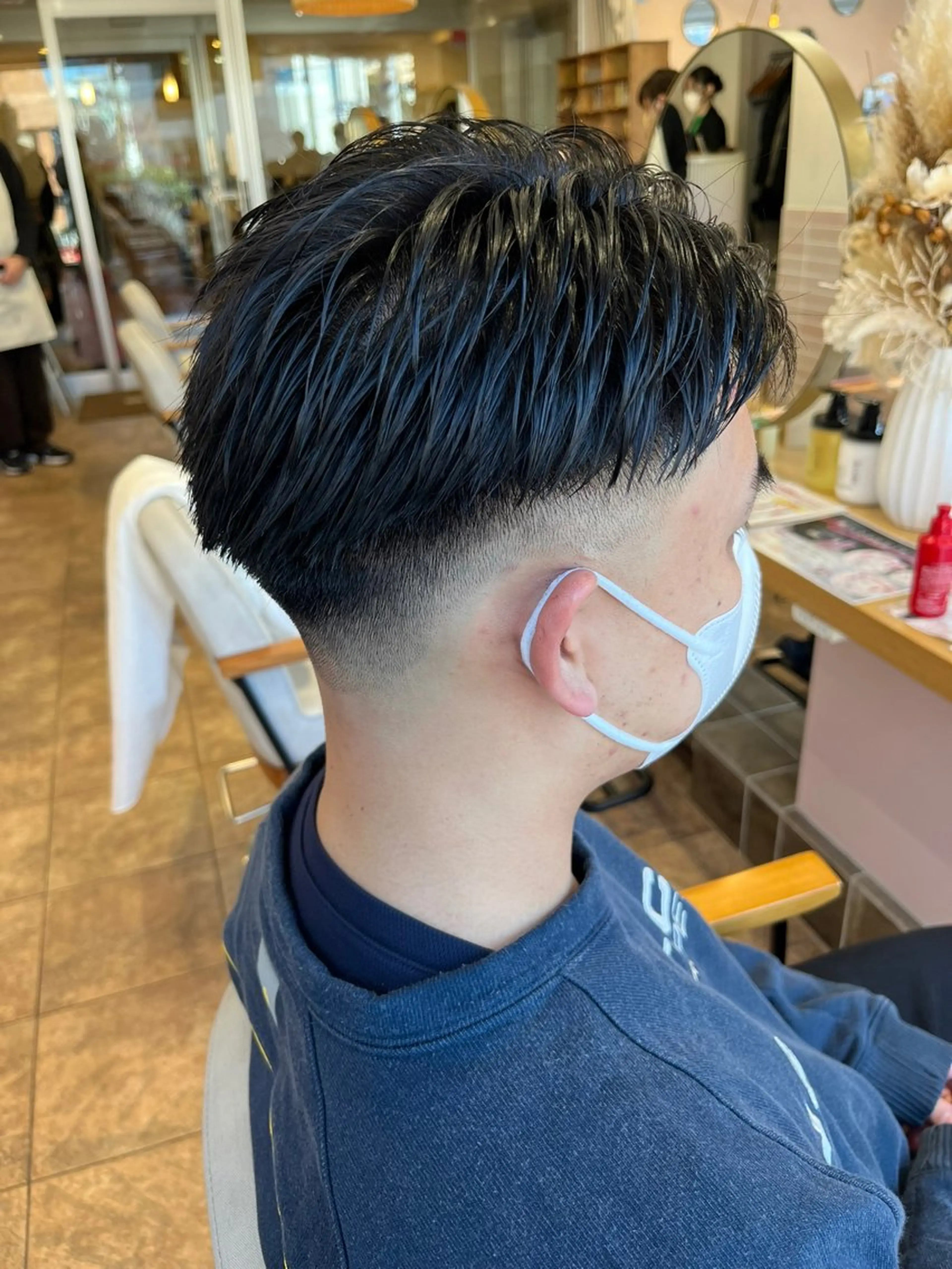 メンズ 刈り上げ カット 北村 優斗のヘアスタイル