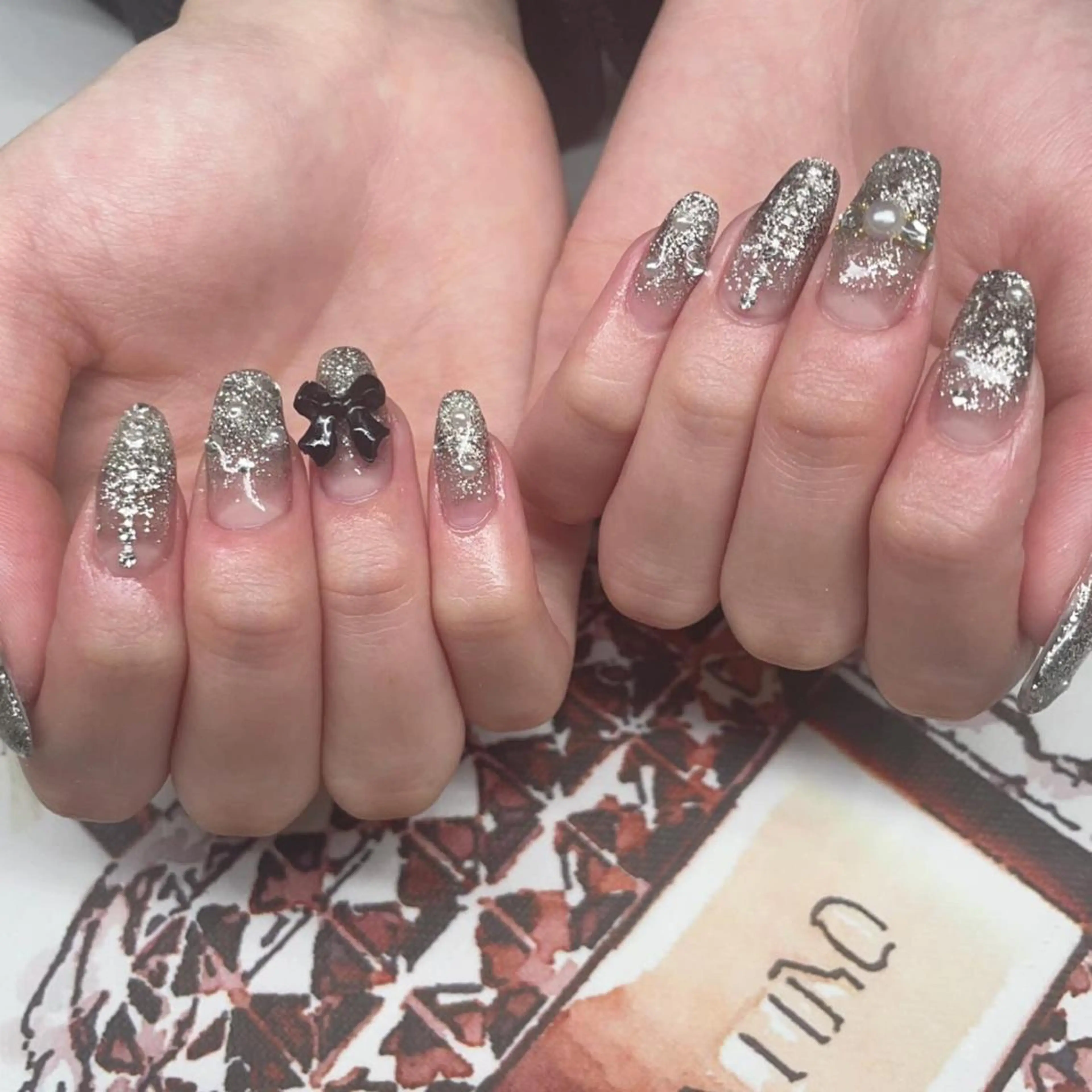 ネイル ジェルネイル グラデーション 持ち込み ニュアンスネイル オフィスネイル Lety total beautyのネイルデザイン