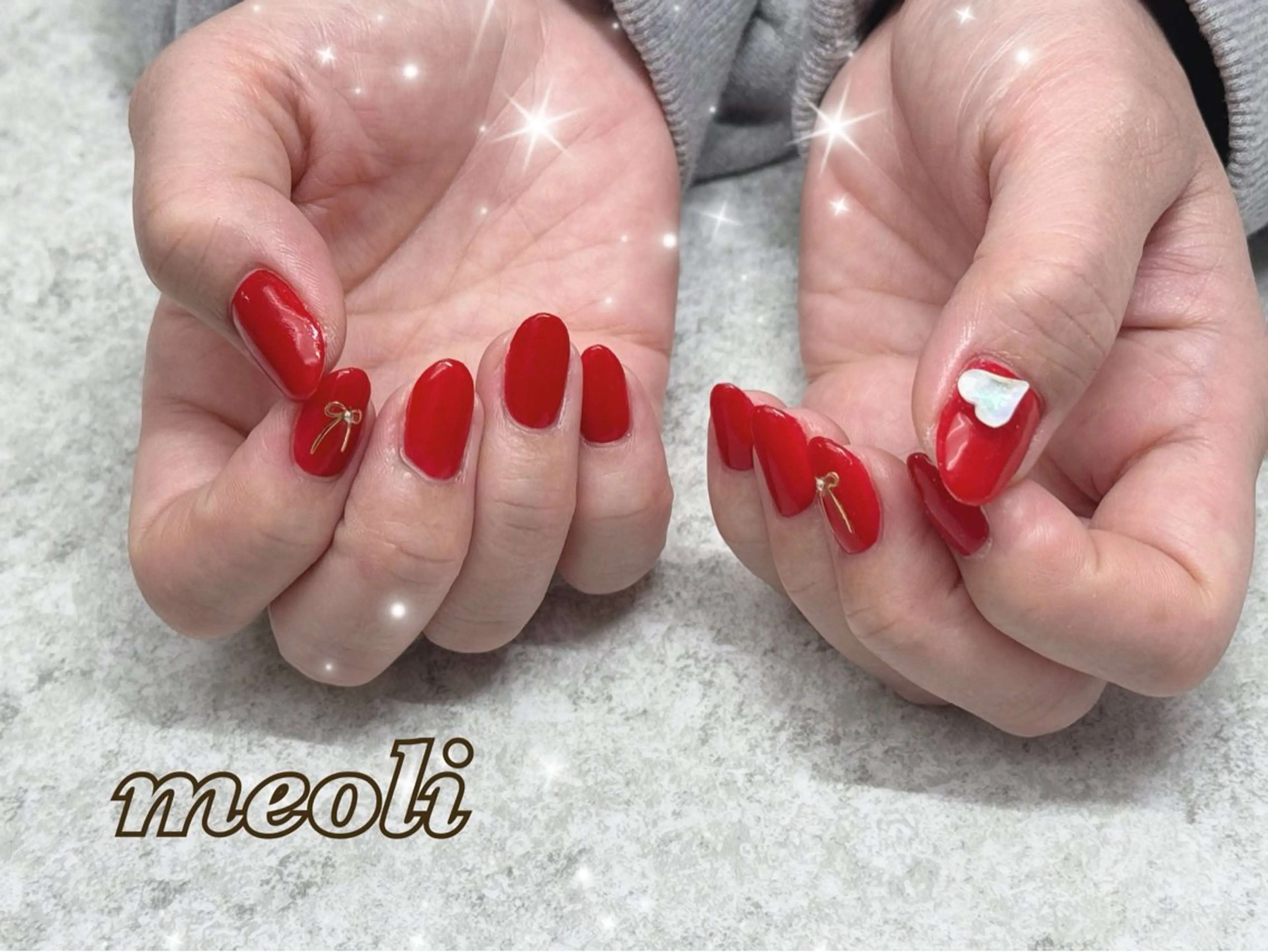 ネイル アートネイル ハンドネイル nail salon meoli ヒトミのネイルデザイン