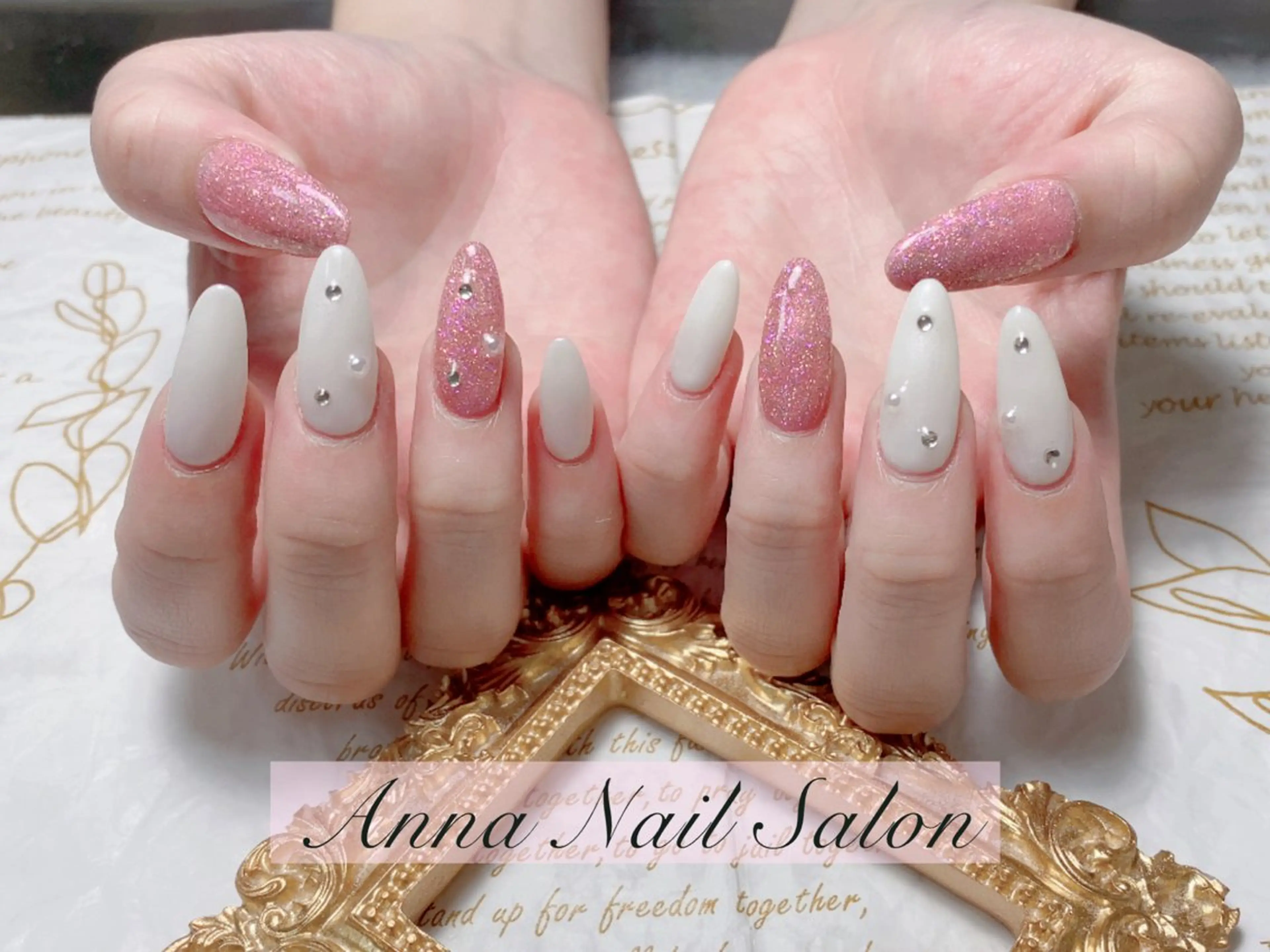 ネイル ハンドネイル 🩵ANNA Nail  🩵のネイルデザイン