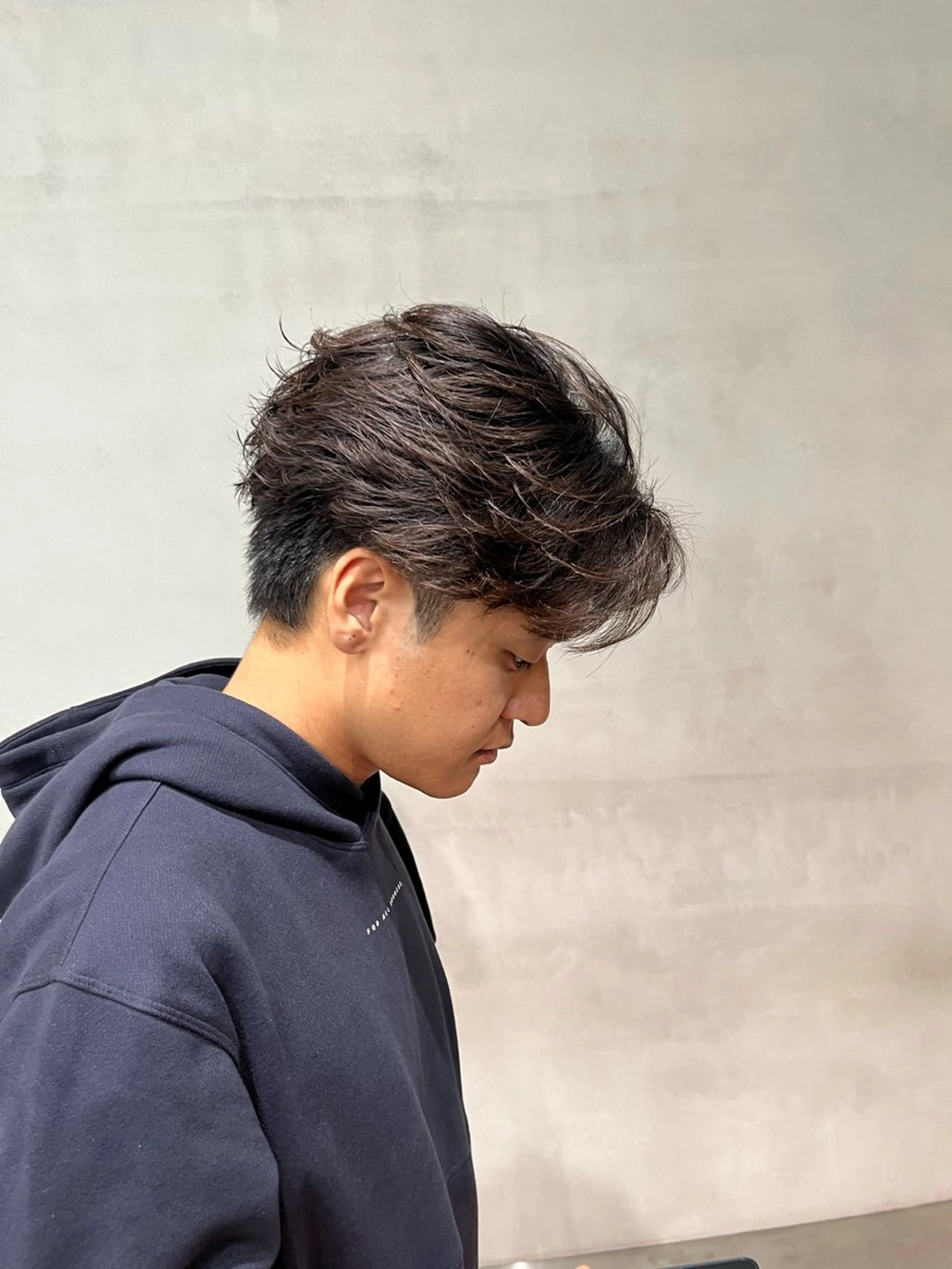 パーマ メンズ カット パーマ fifth 桐山 蒼史のヘアスタイル