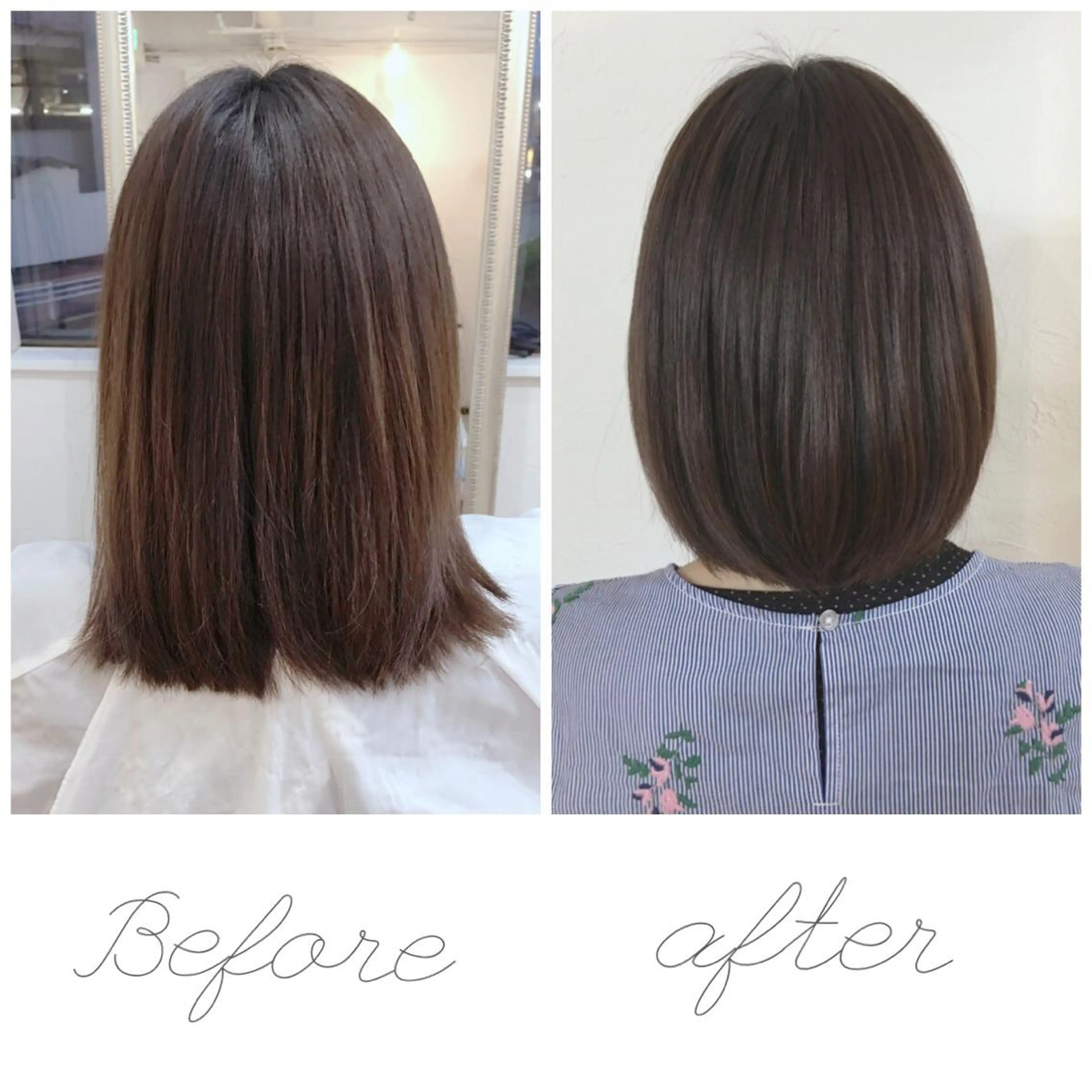 ミディアム ボブ 【今だけブリーチ 限定価格💕】すみのヘアスタイル