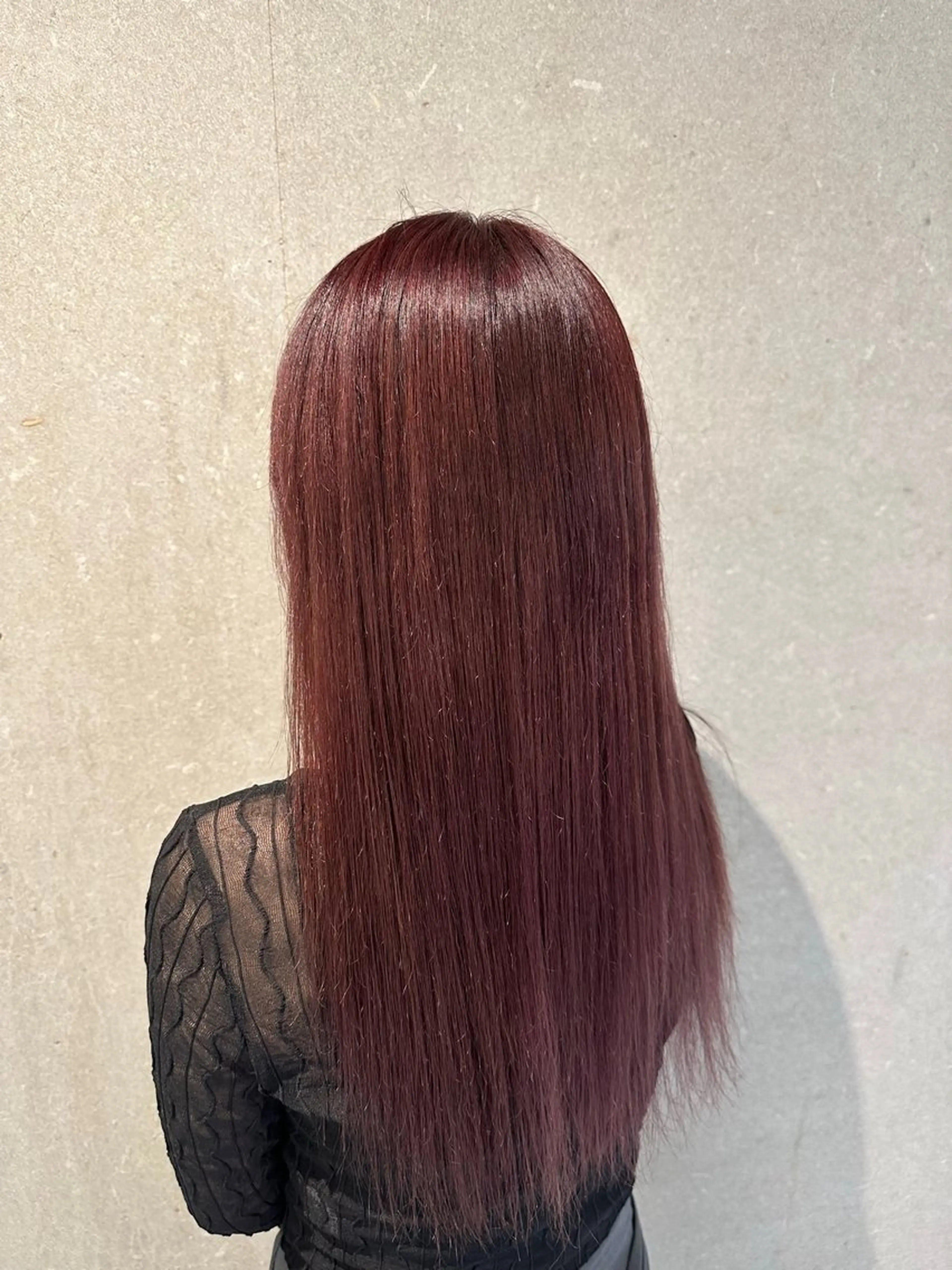 セミロング ヘアカラー トリートメント 暖色/ヘアアレンジ 🎀♡irohaのヘアスタイル