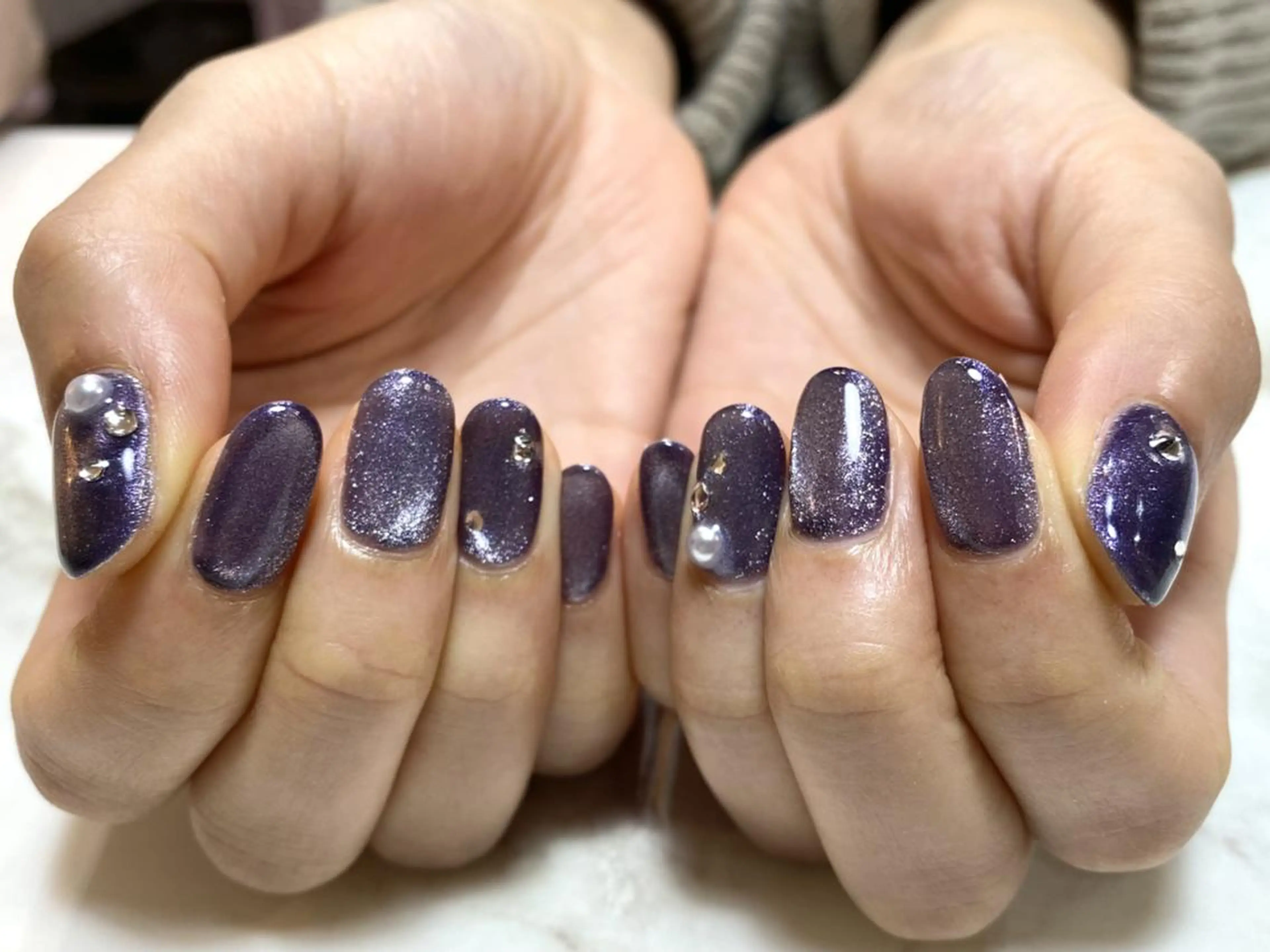 ネイル マグネットネイル Ellie Nail Serinaのネイルデザイン