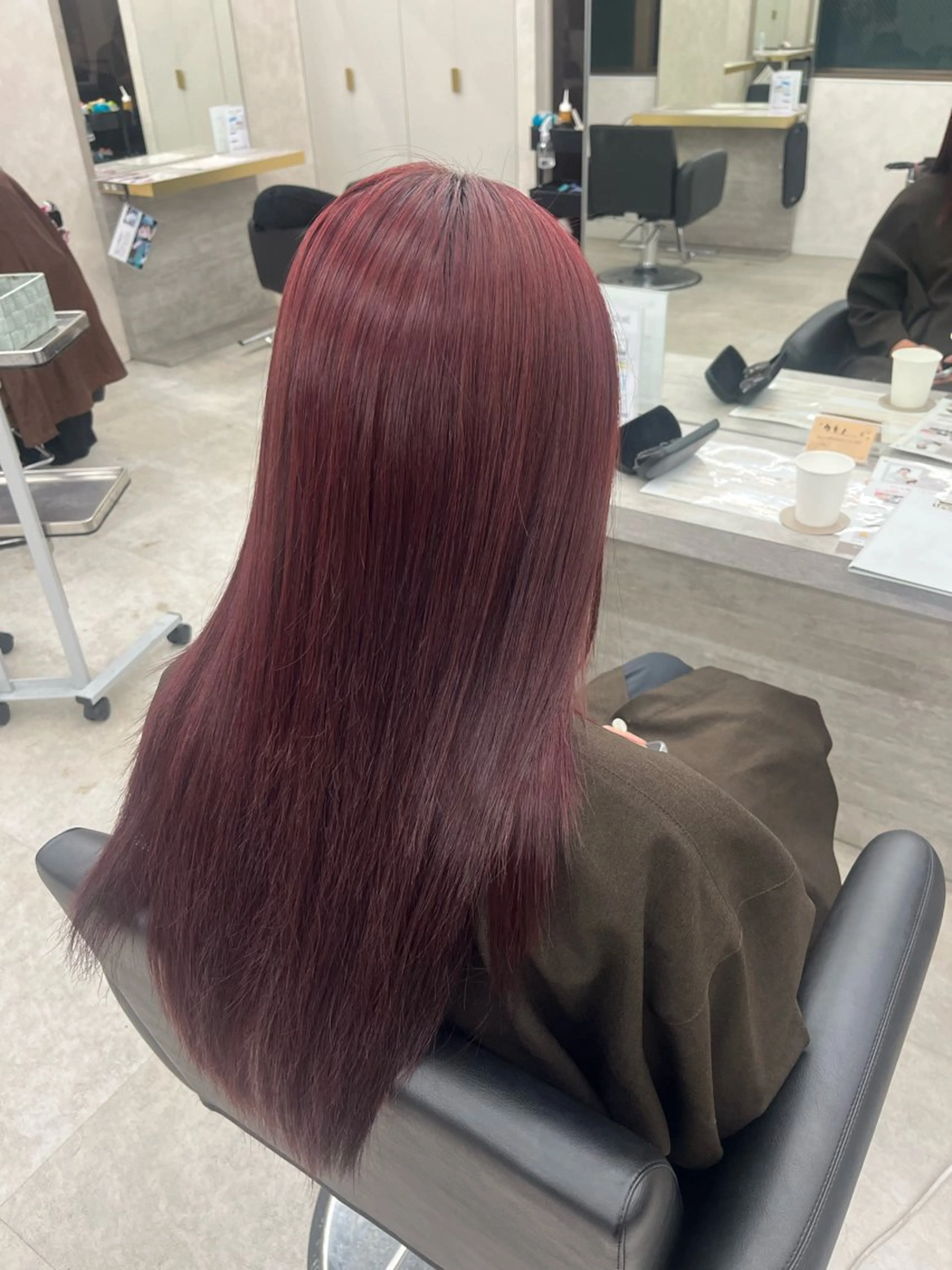 ロング カラー 濱田 憲史郎のヘアスタイル