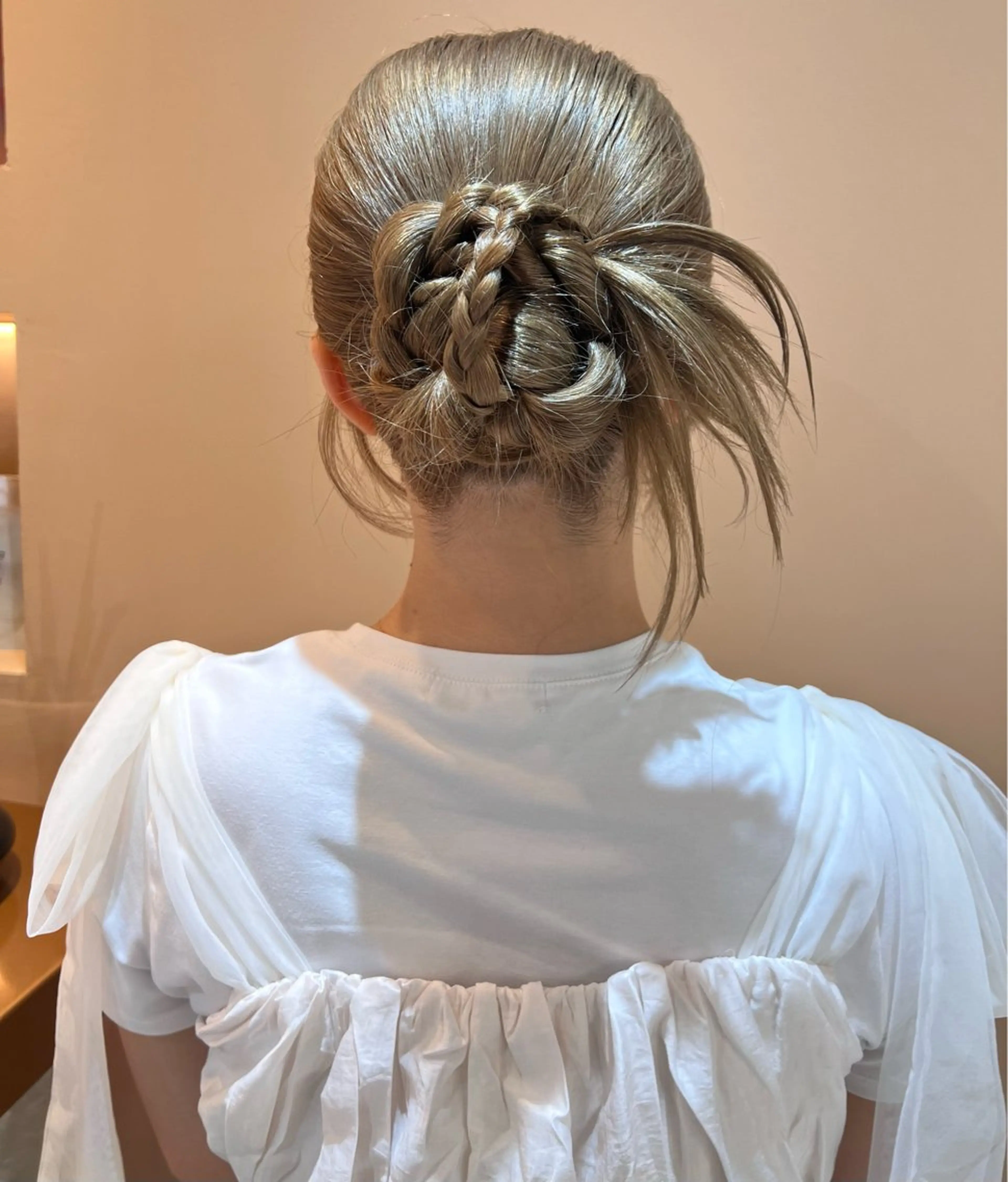 セミロング カラー ヘアアレンジ ヘアセット ✨カチモリ✨レイヤー 韓国ヘア🇰🇷ゆいのヘアスタイル