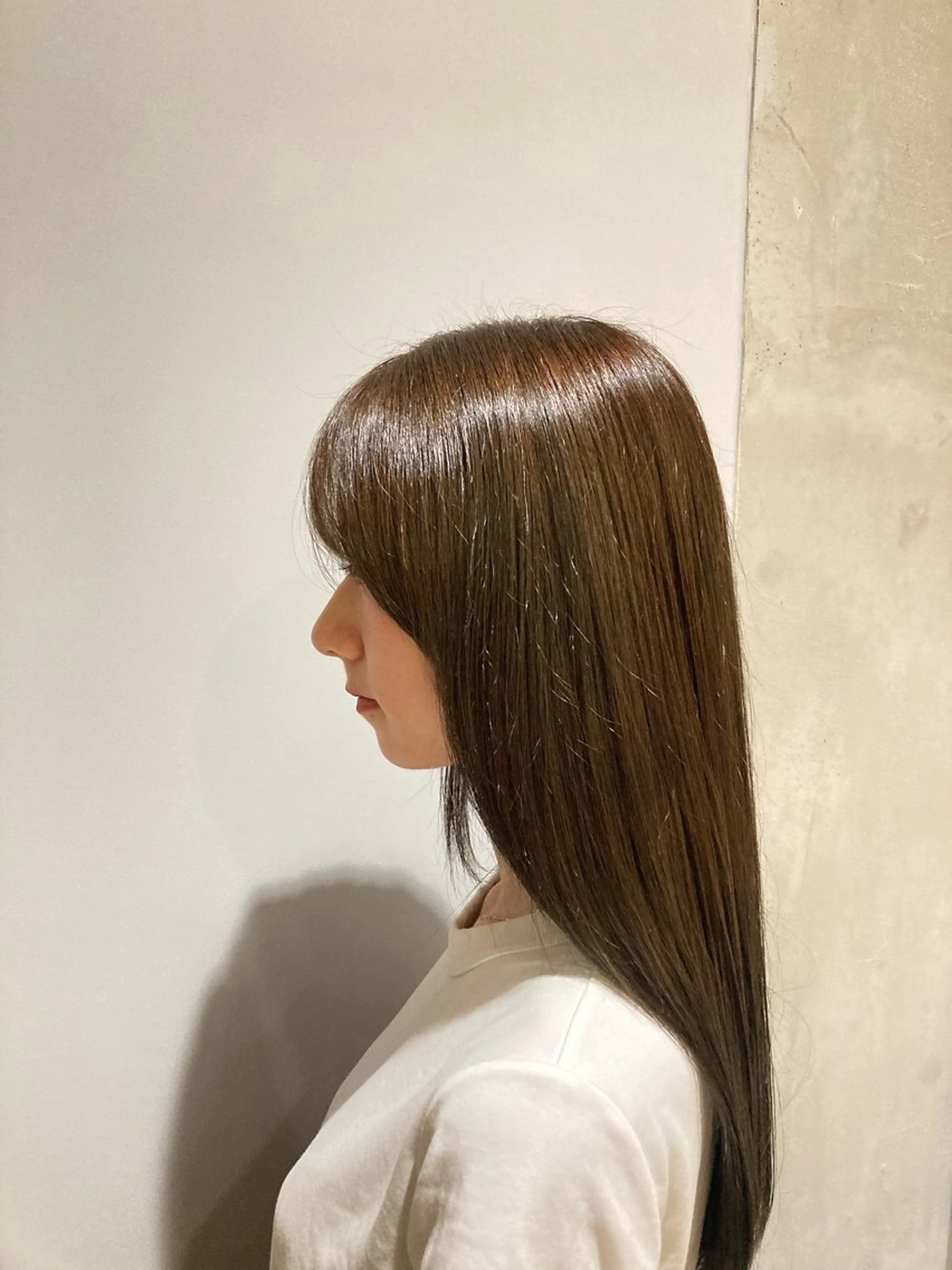 ロング カラー ヘアアレンジ ベージュカラー オリーブベージュ Cloe銀座店所属・Mana 🎀　Cloe銀座のヘアスタイル