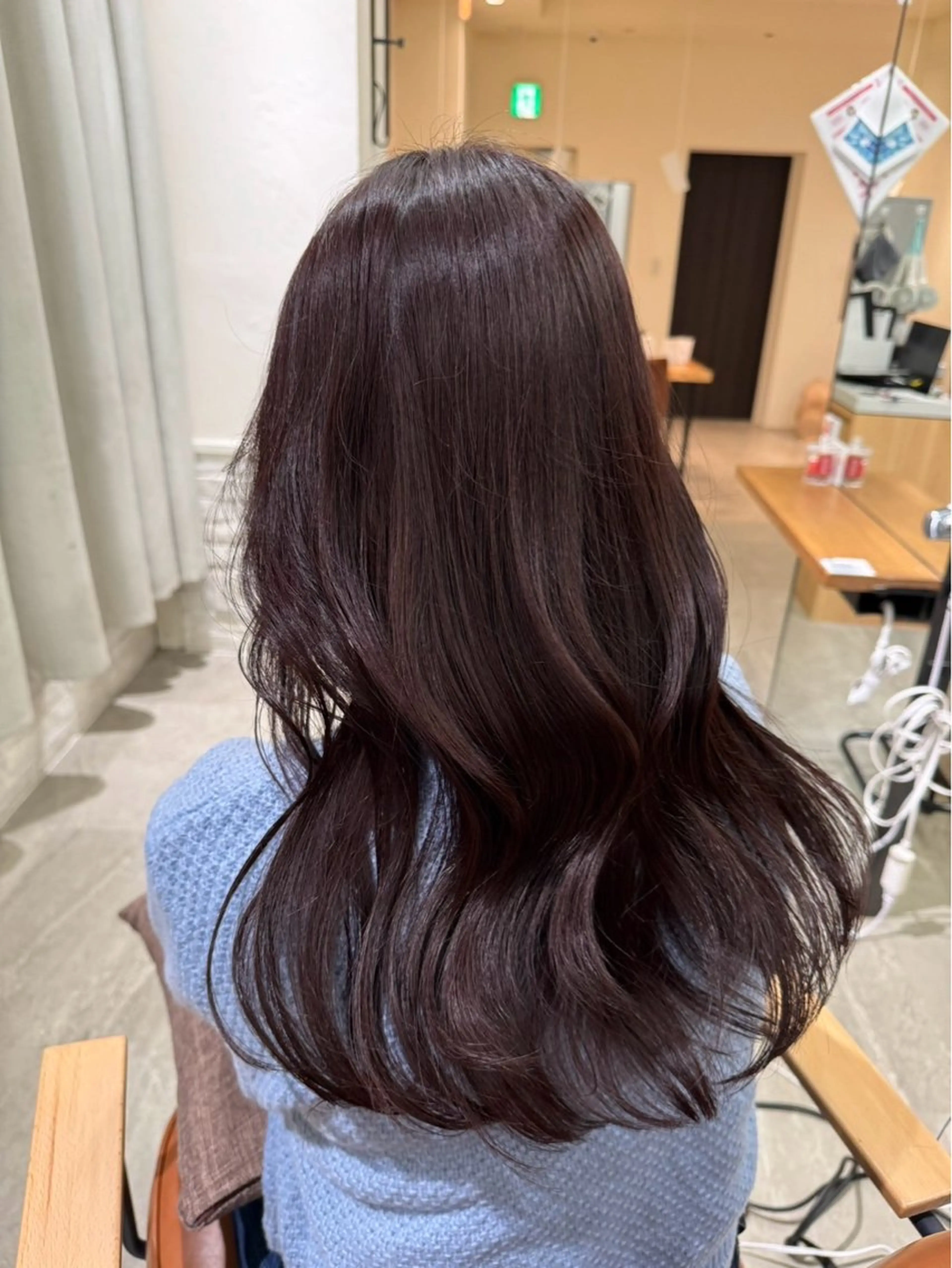 ロング カラー 銀座/艶髪/う ー🧚‍♀️💫のヘアスタイル