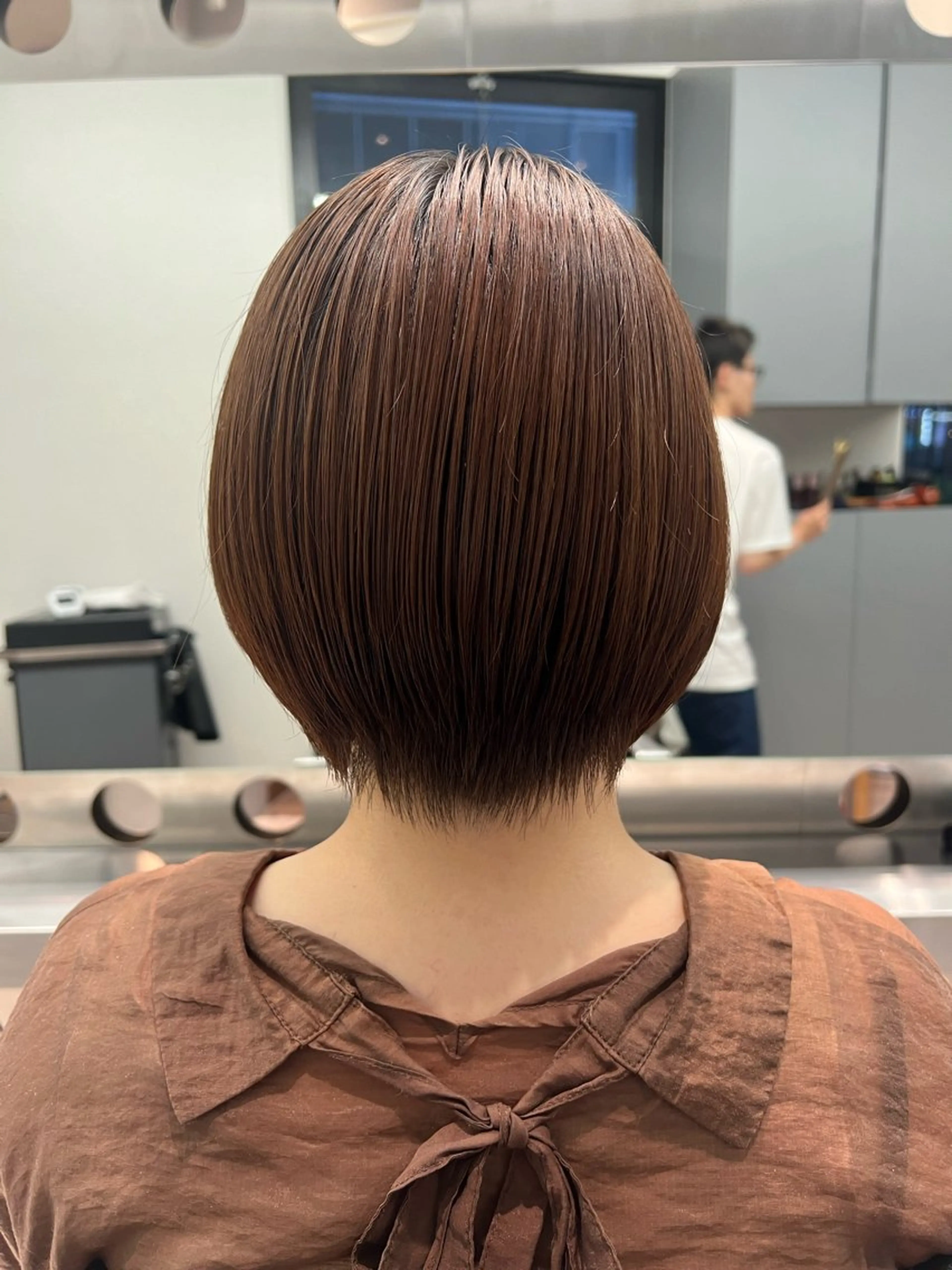 ショート ショートボブ ボブ ショートヘア 堀江 /木下椋麻のヘアスタイル