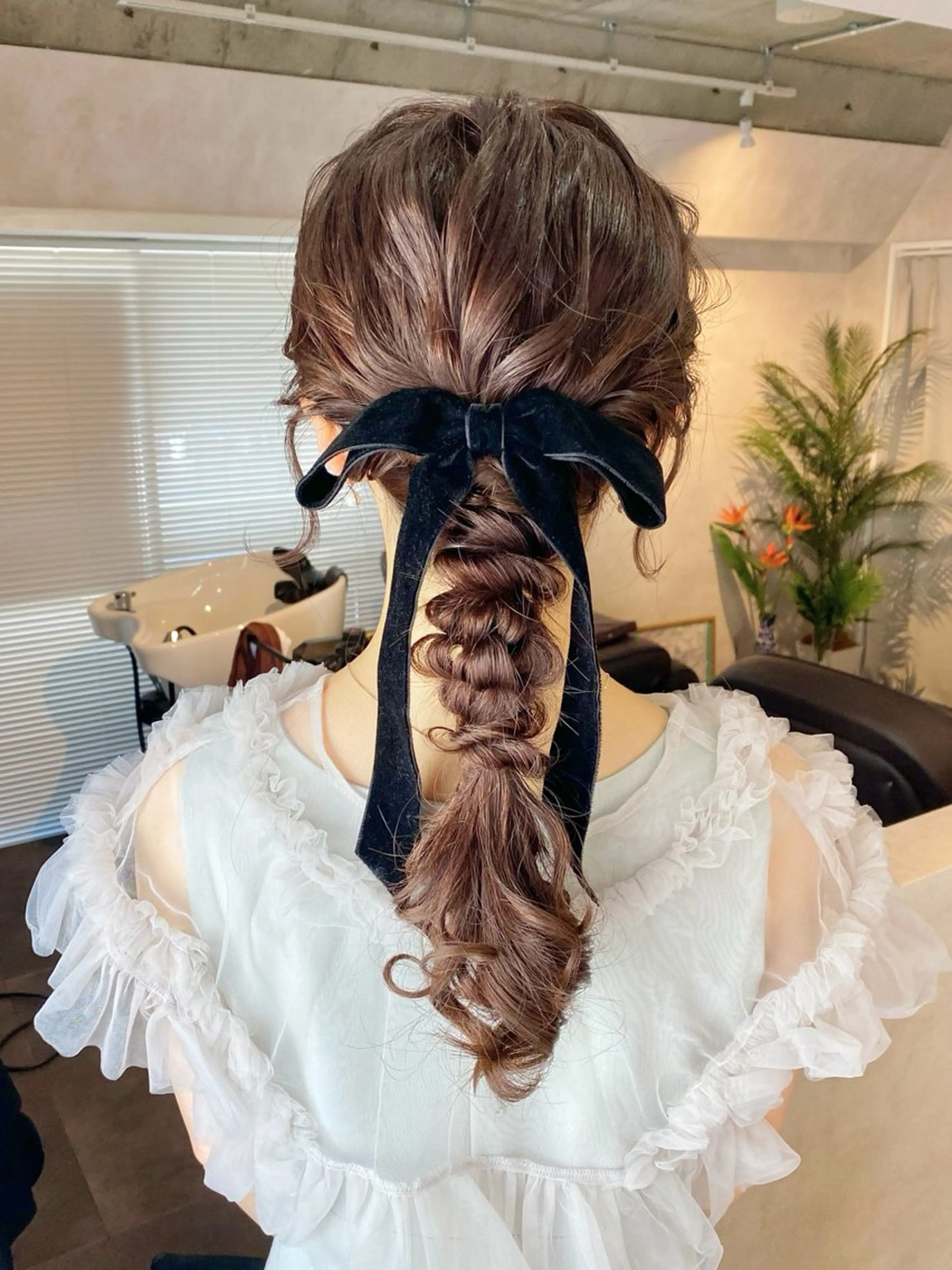ヘアセットの写真