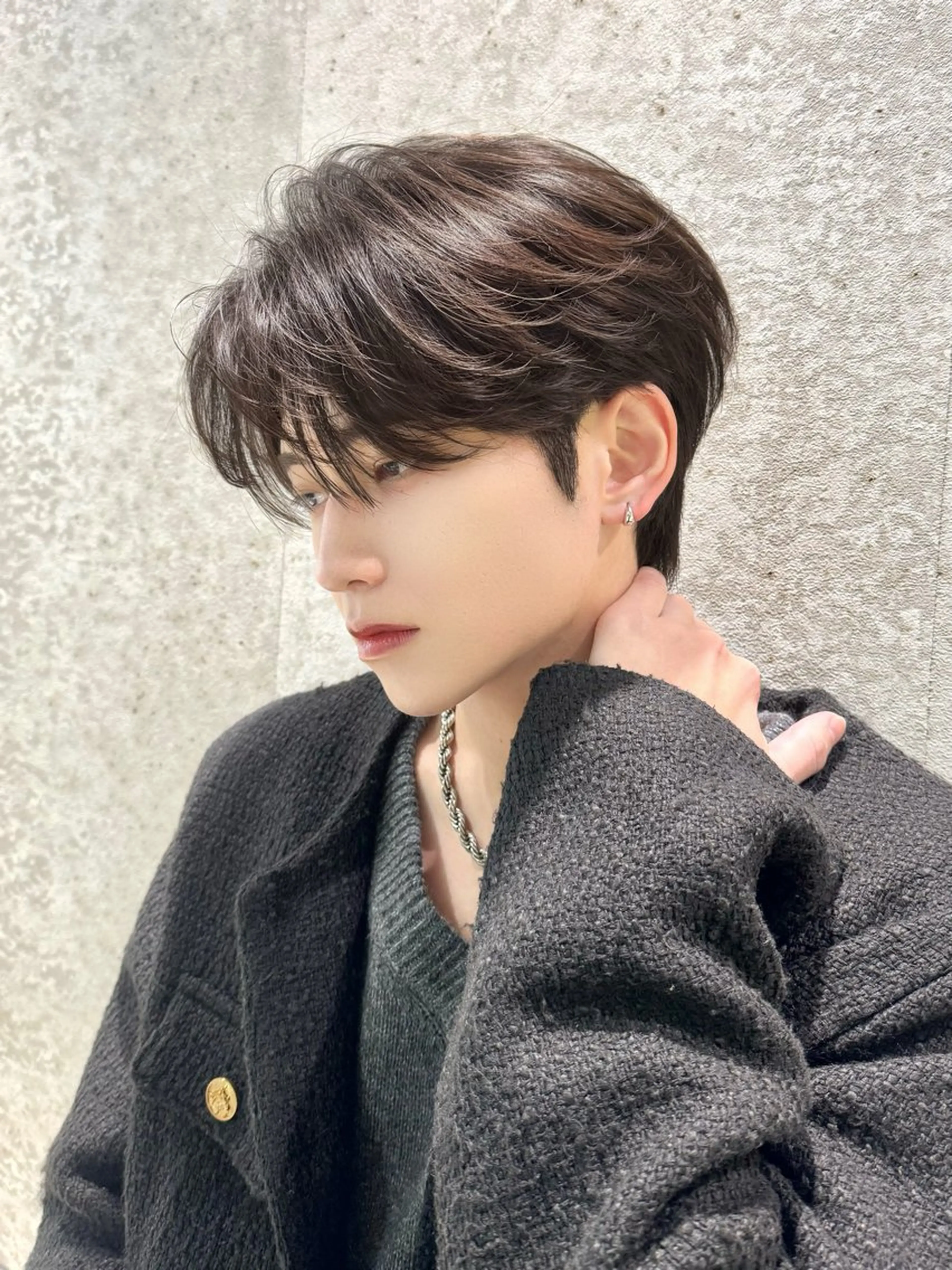 ショート カラー メンズ カット ヘアカラー 🇰🇷韓国メンズ 特化🇰🇷松永恭征のヘアスタイル