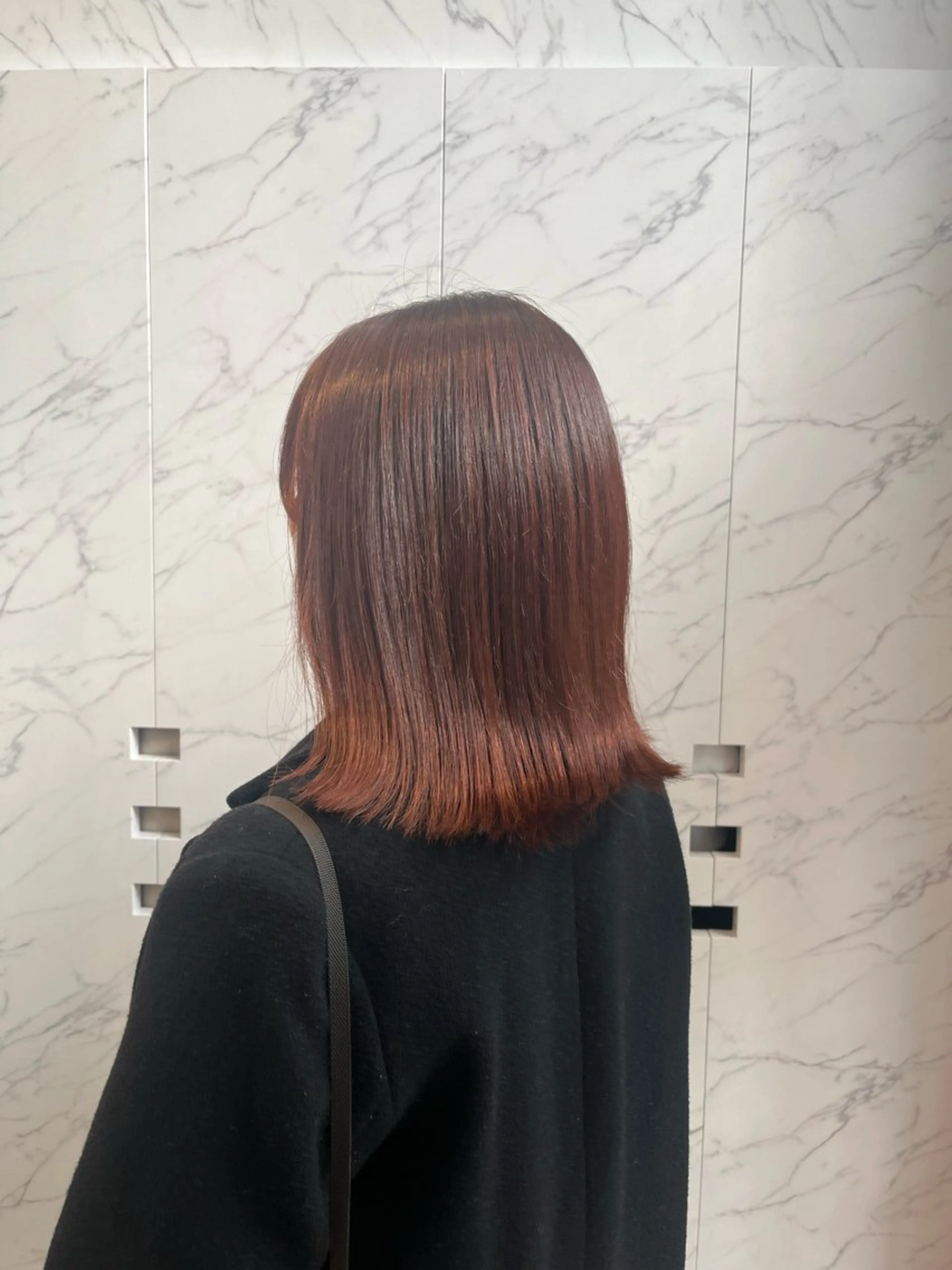 ミディアム カット ヘアカラー ﾏｽﾀﾞ ｱｲﾘのヘアスタイル