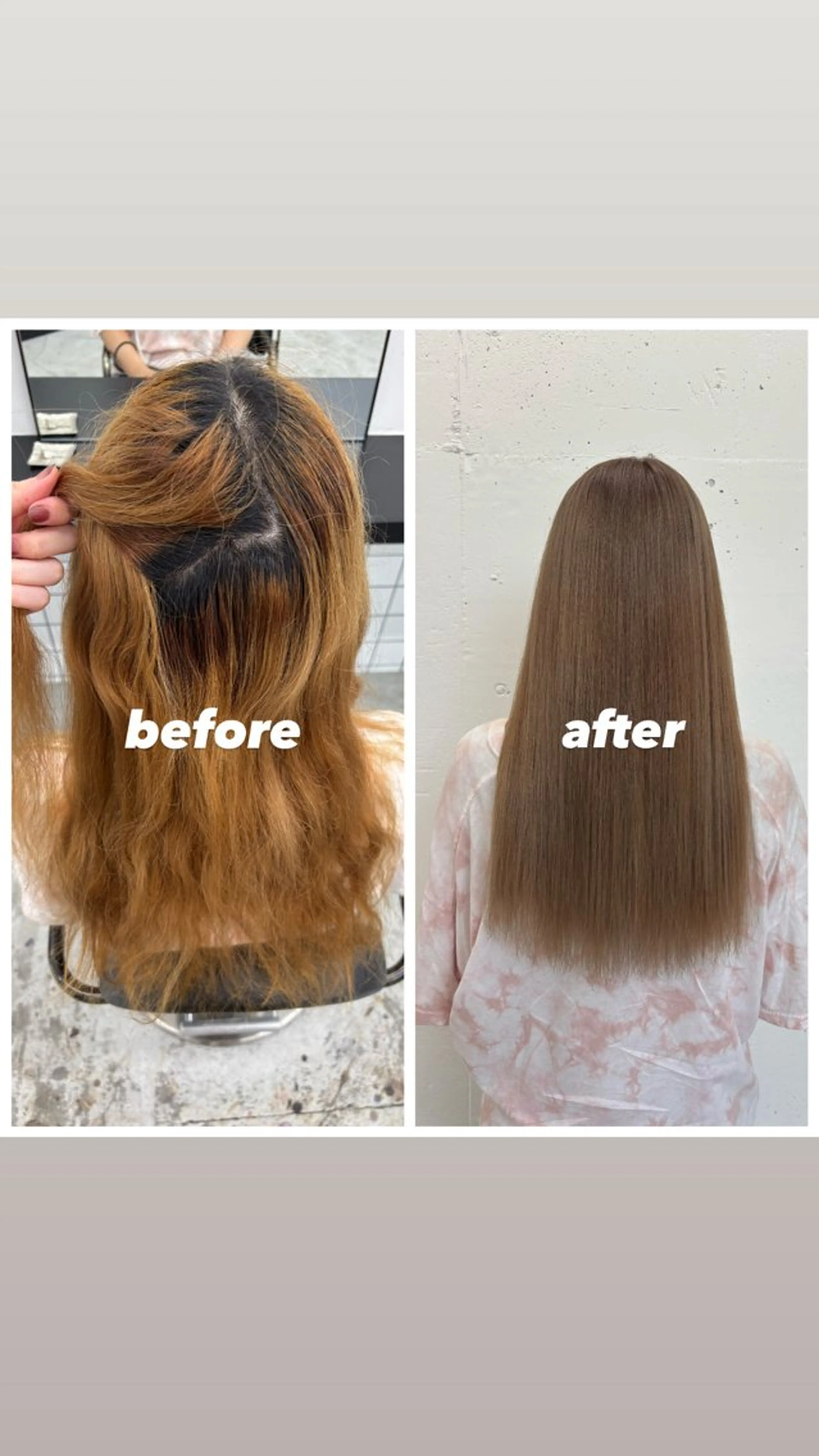ロング カラー ベージュカラー ブリーチ ケアブリーチ ハイトーンカラー ミルクティーベージュ ヘアカラー トリートメント 🌼あいり🌼 JILLSTUDIOのヘアスタイル