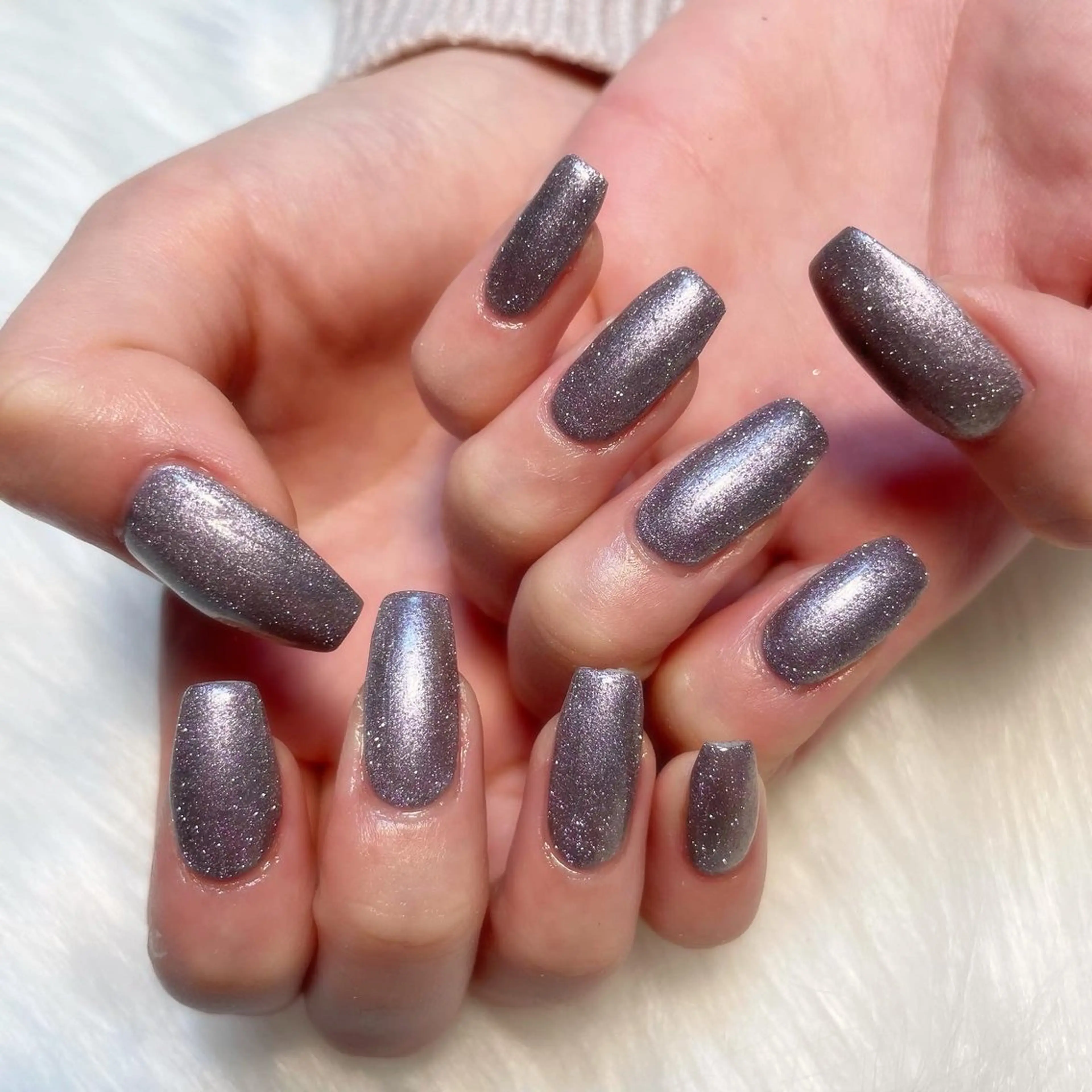 ネイル ハンドネイル ゴテゴテ💙ワンホン リオナのネイルデザイン