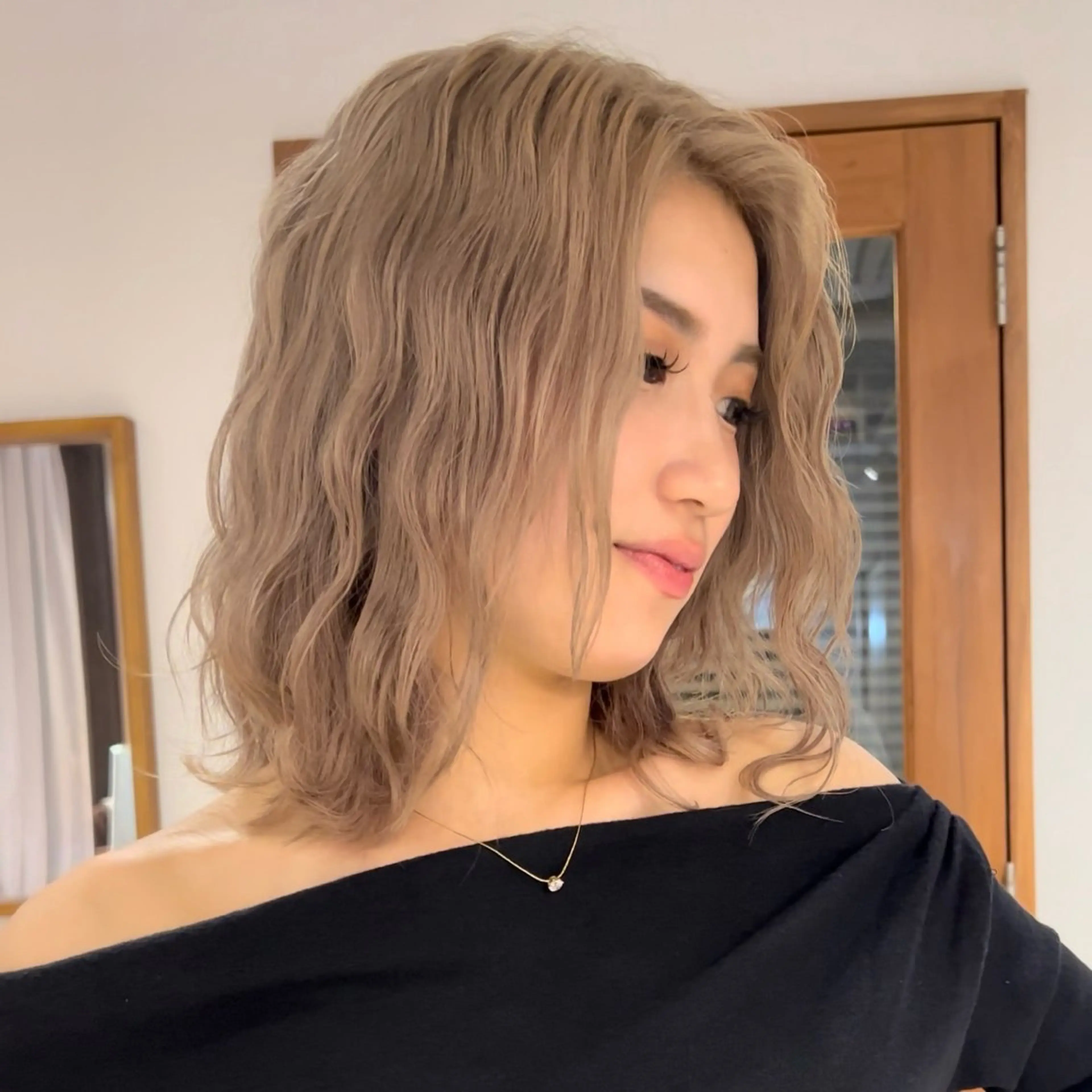 ミディアム カット ヘアカラー トリートメント EIGHT【店長】 大谷樹生のヘアスタイル