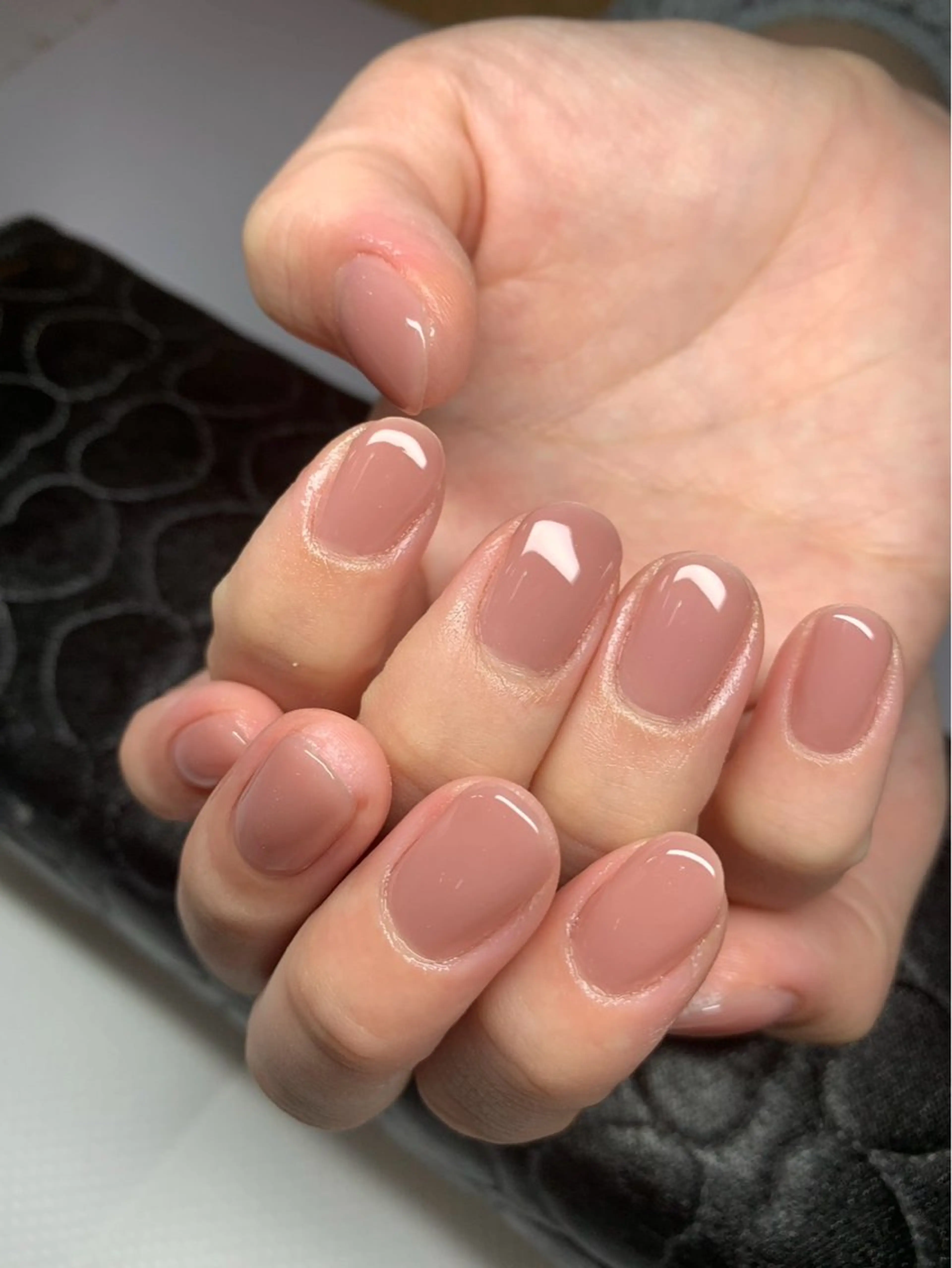 ネイル ワンカラーネイル my nail plus野江内代のネイルデザイン