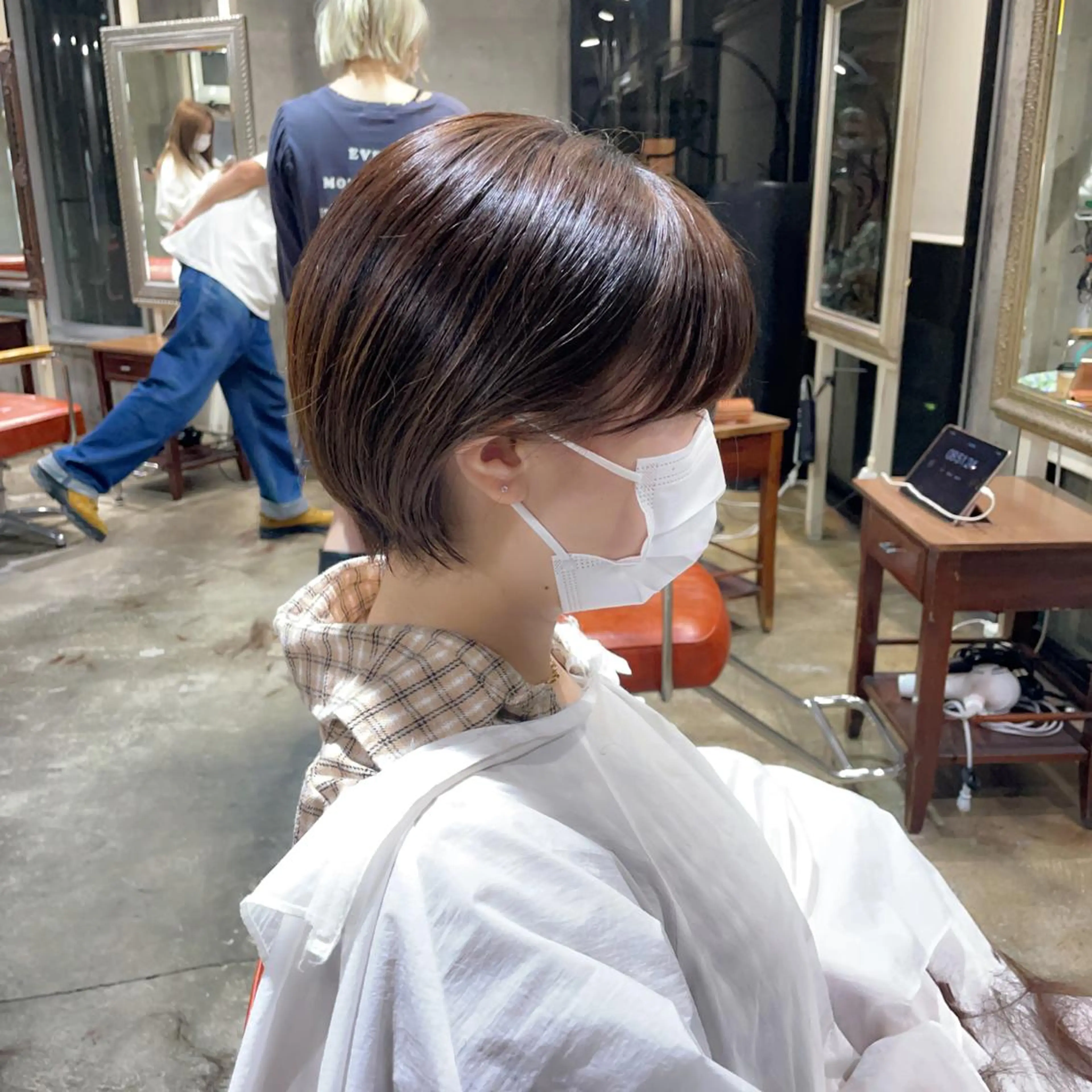 ショート カラー ショートヘア 🕊miki モテ髪🫧のヘアスタイル