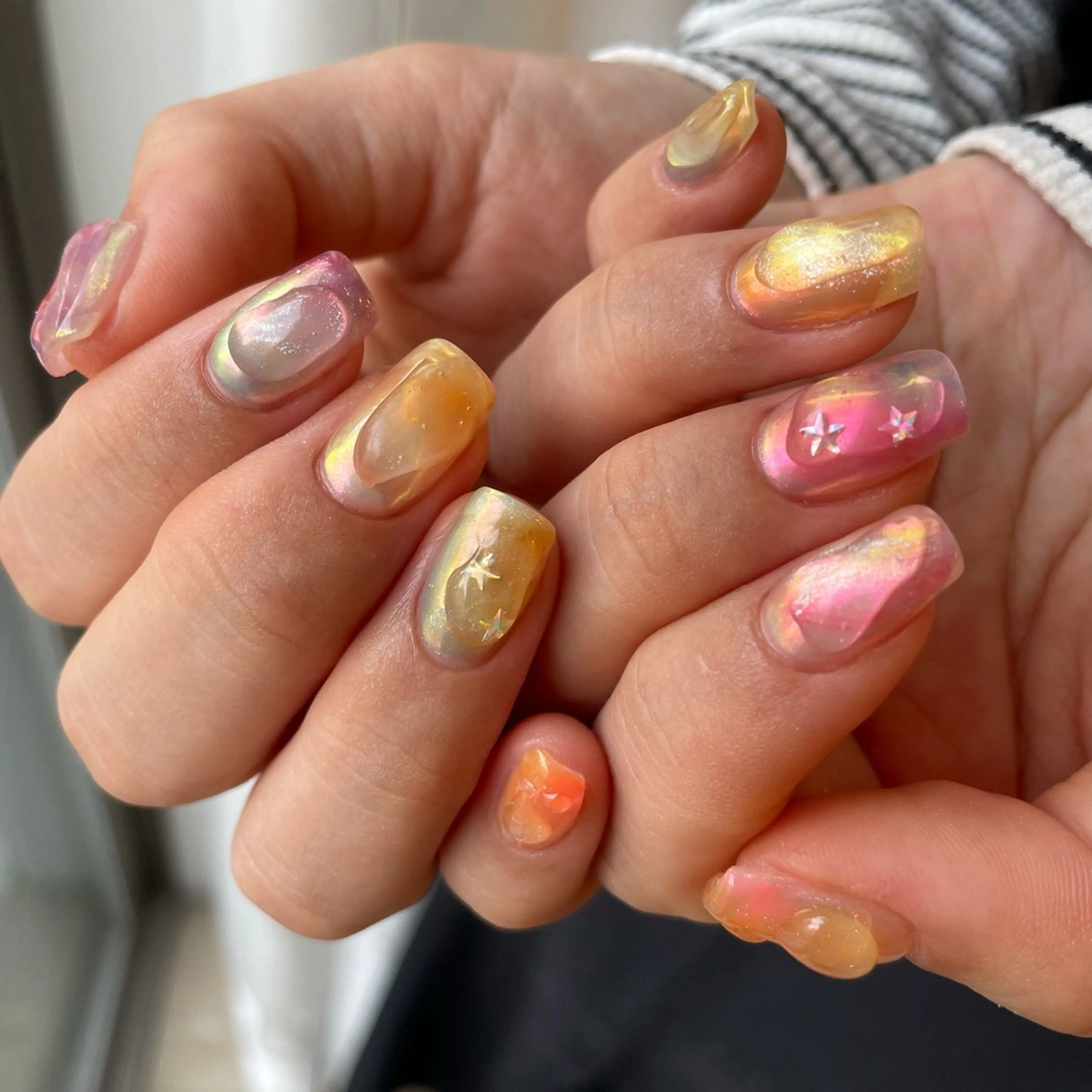 ネイル ハンドネイル revia所属・ERI Nailistのネイルデザイン