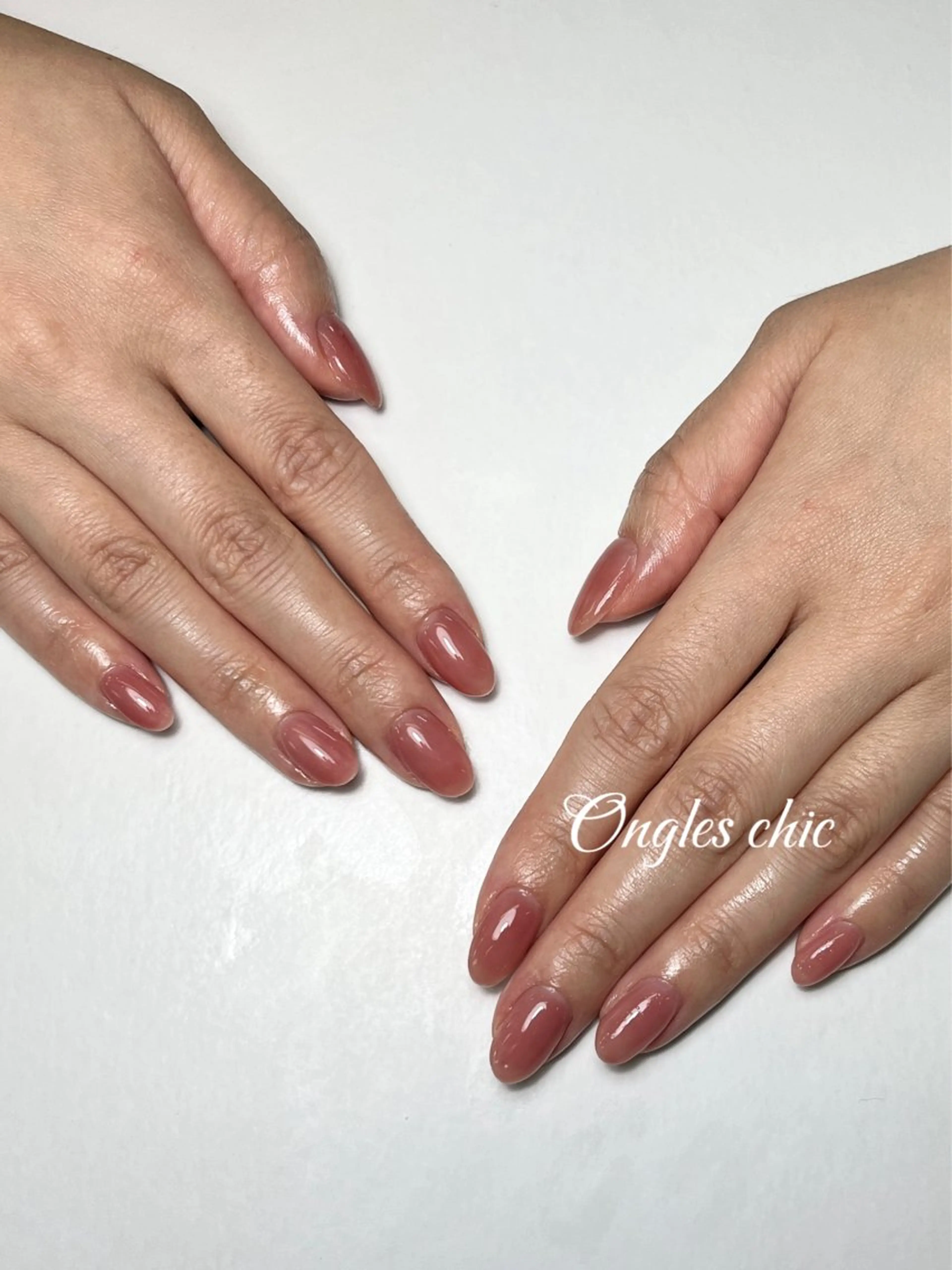 ネイル ハンドネイル ハンドケア ongles chicのネイルデザイン